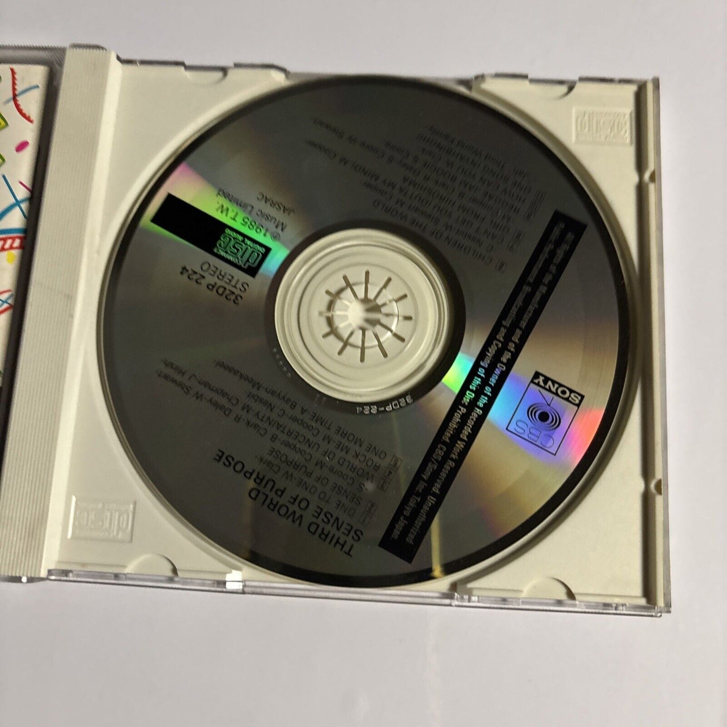 Third World – Sense Of Purpose (CD, 1985) 32dp-224 Japan