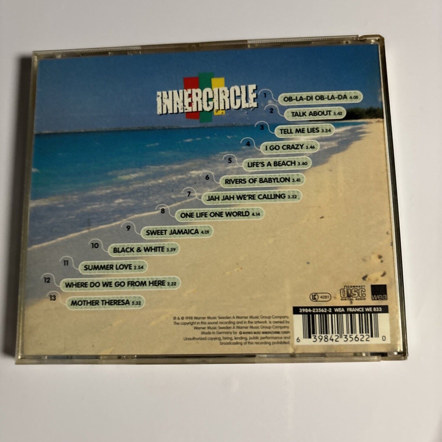 Inner Circle – Jamaika Me Crazy (CD, 1998)