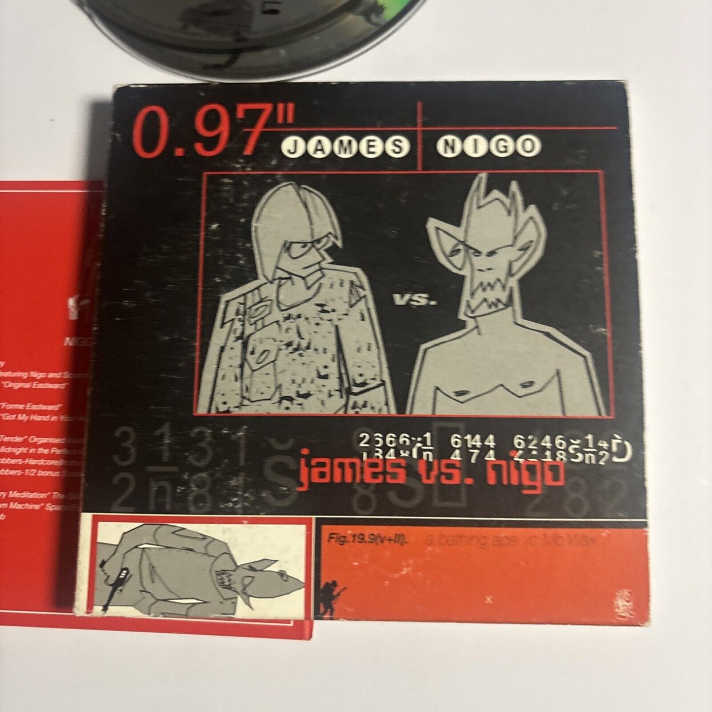 James vs. Nigo – A Bathing Ape Vs Mo'Wax (CD, 1997, 2-Disc) TFCK-87929~30 Japan
