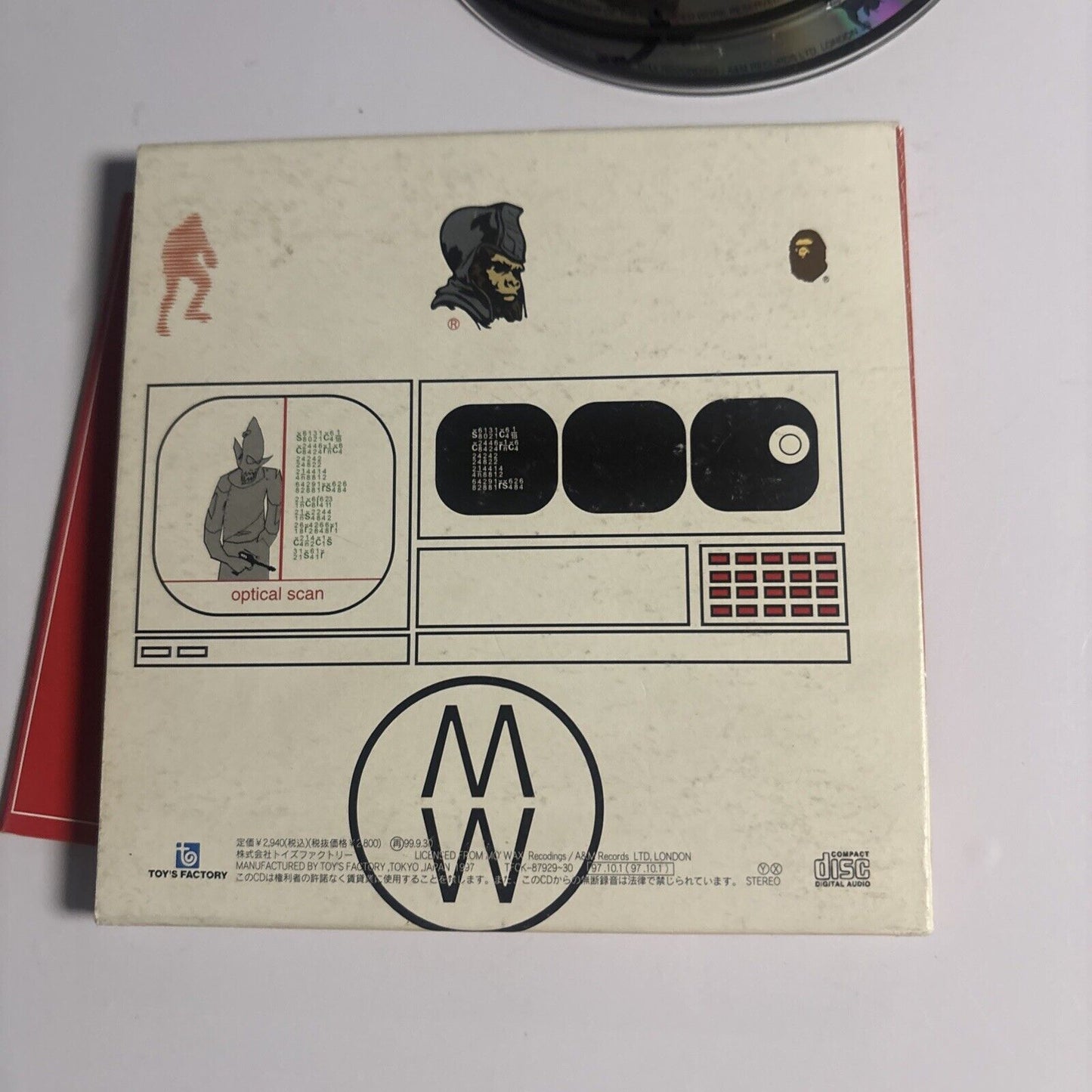 James vs. Nigo – A Bathing Ape Vs Mo'Wax (CD, 1997, 2-Disc) TFCK-87929~30 Japan