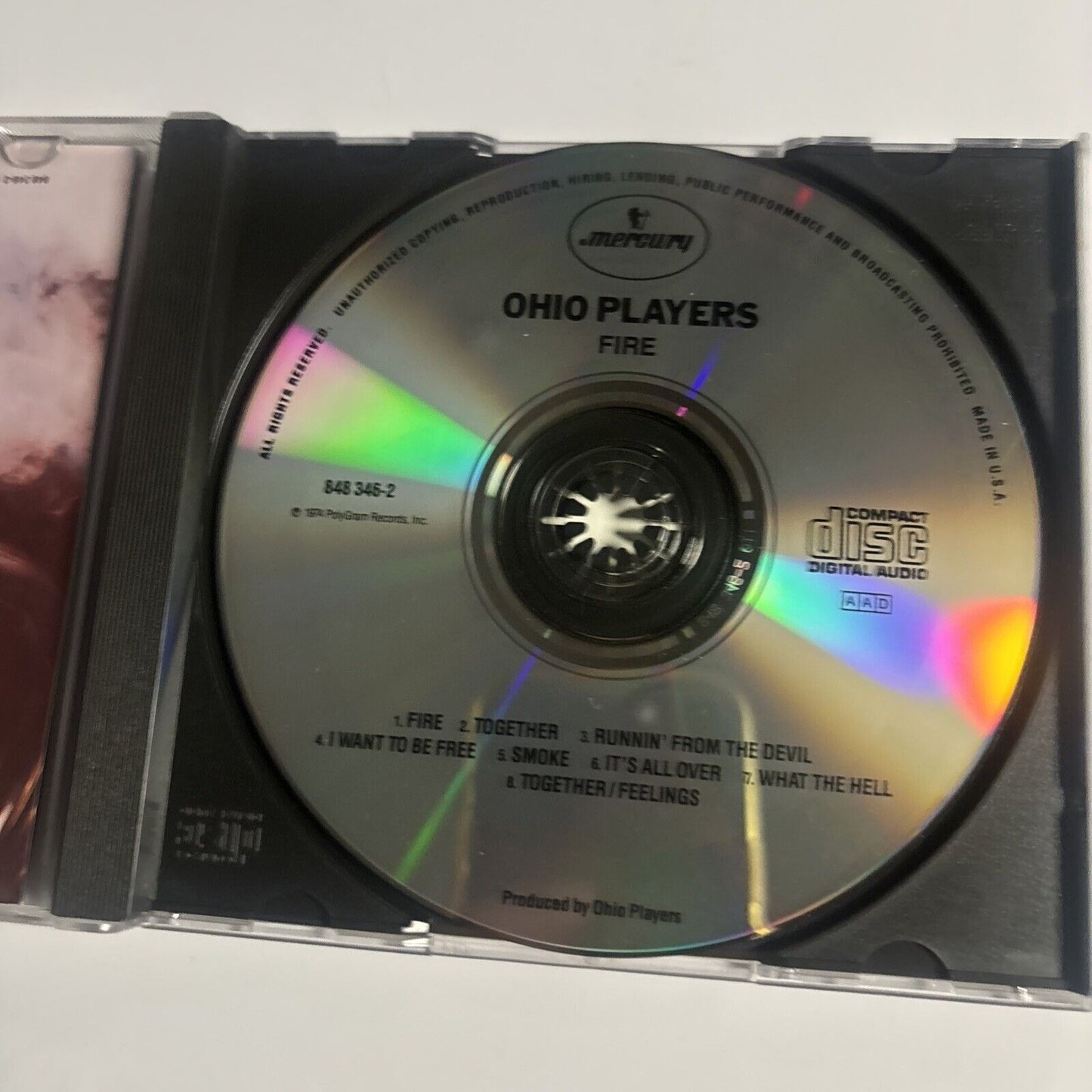 Ohio Players – Fire (CD, 1991) 848 346-2