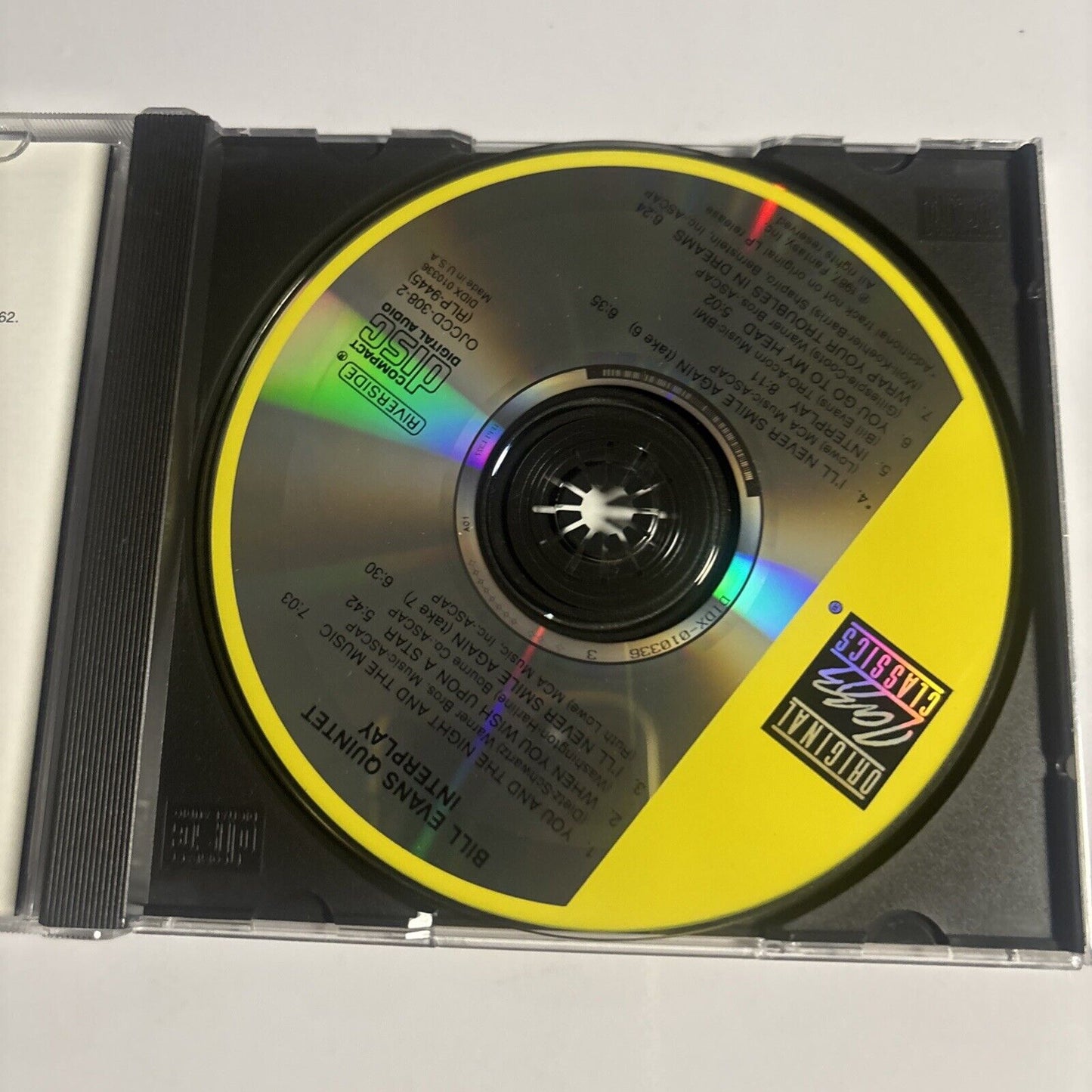 Bill Evans Quintet – Interplay (CD, 2006) OJCCD-308-2