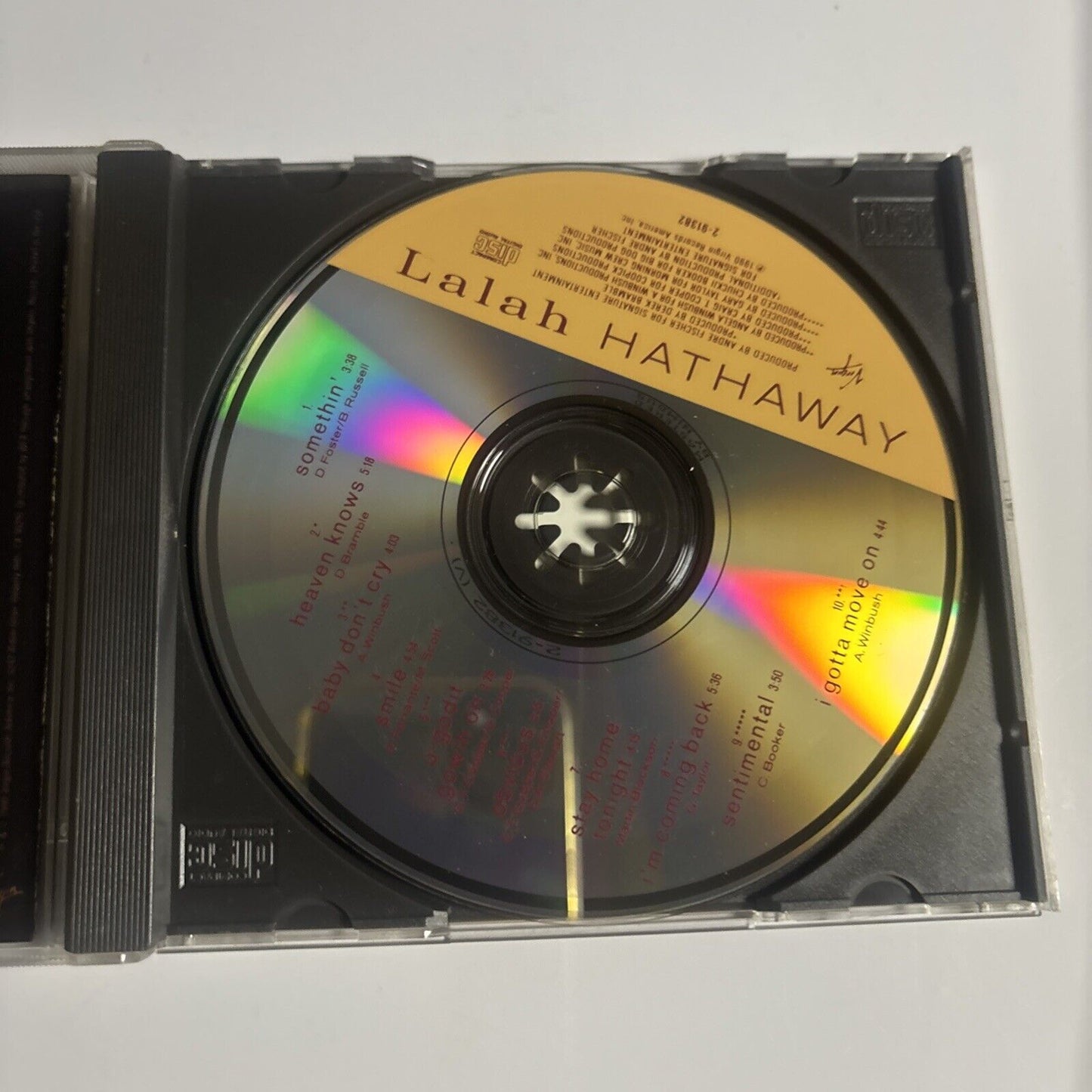 Lalah Hathaway – Lalah Hathaway (CD, 1990) 91382-2