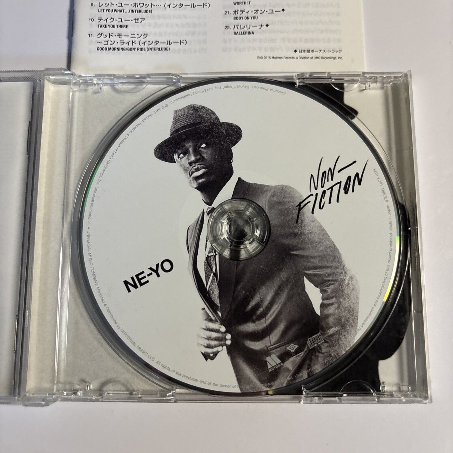 Ne-Yo – Non-Fiction (CD, 2015) uict-1073 Bonus Japan Track