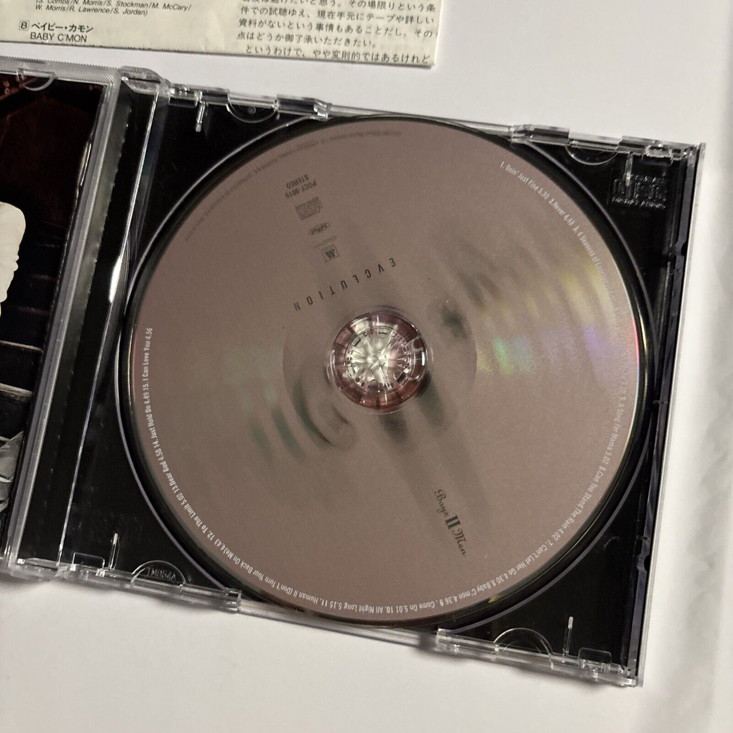 Boyz II Men – Evolution (CD, 1997) poct-9015 Japan