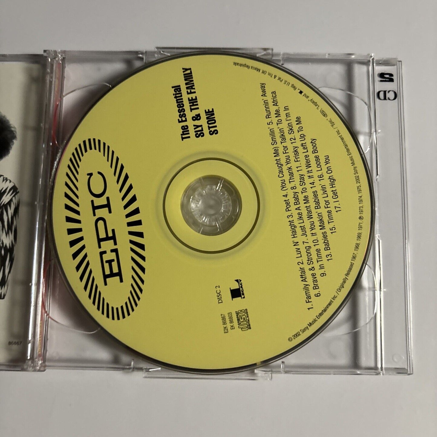 Sly & The Family Stone – The Essential Sly & The Family Stone (CD, 2003)