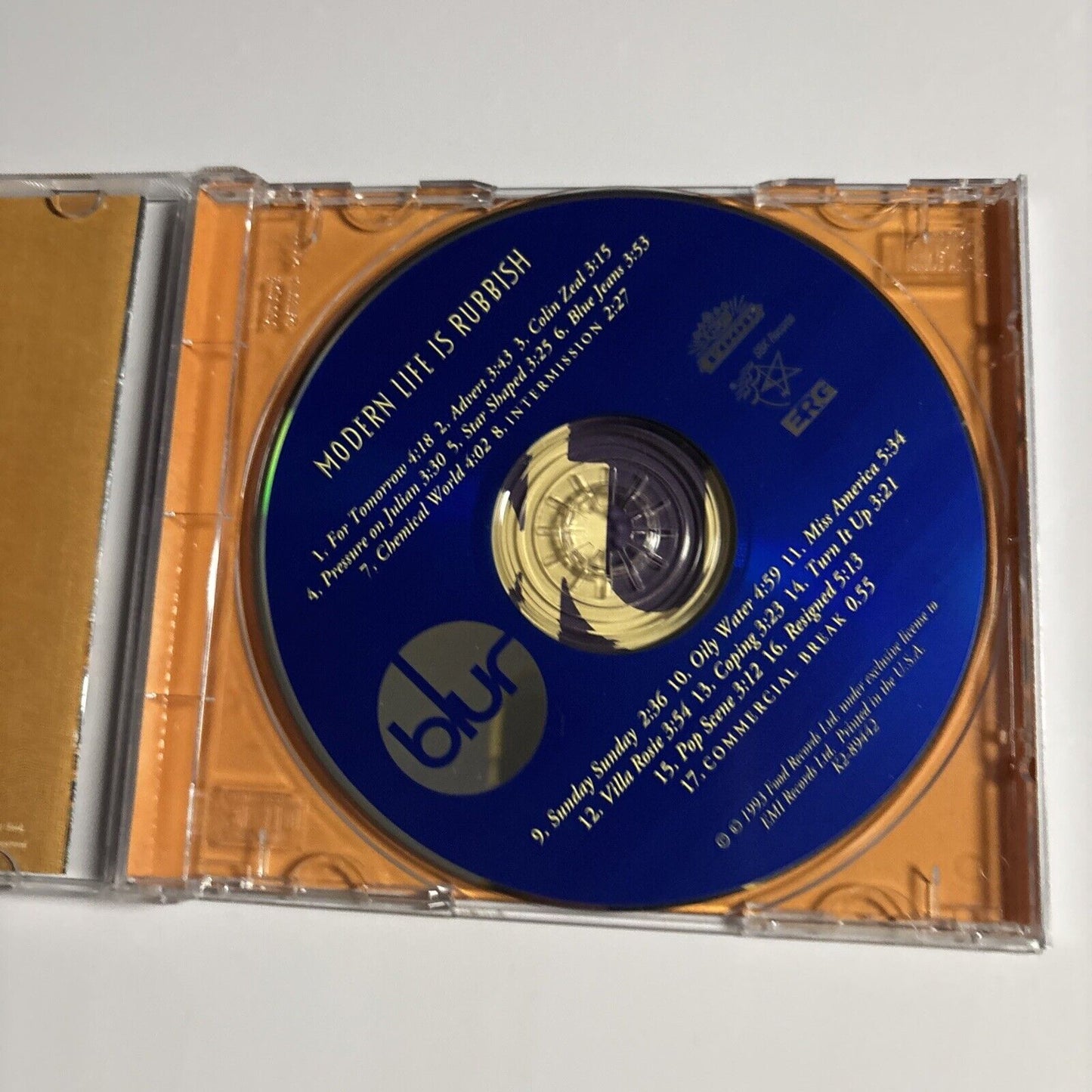 Blur – Modern Life Is Rubbish (CD, 1993)