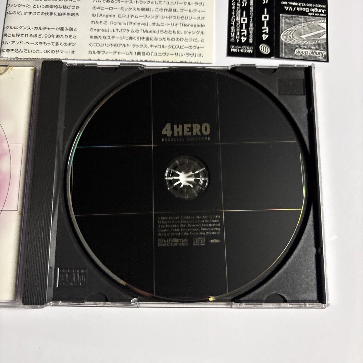 4 Hero – Parallel Universe (CD, 1998) MKCS-1004 Japan obi