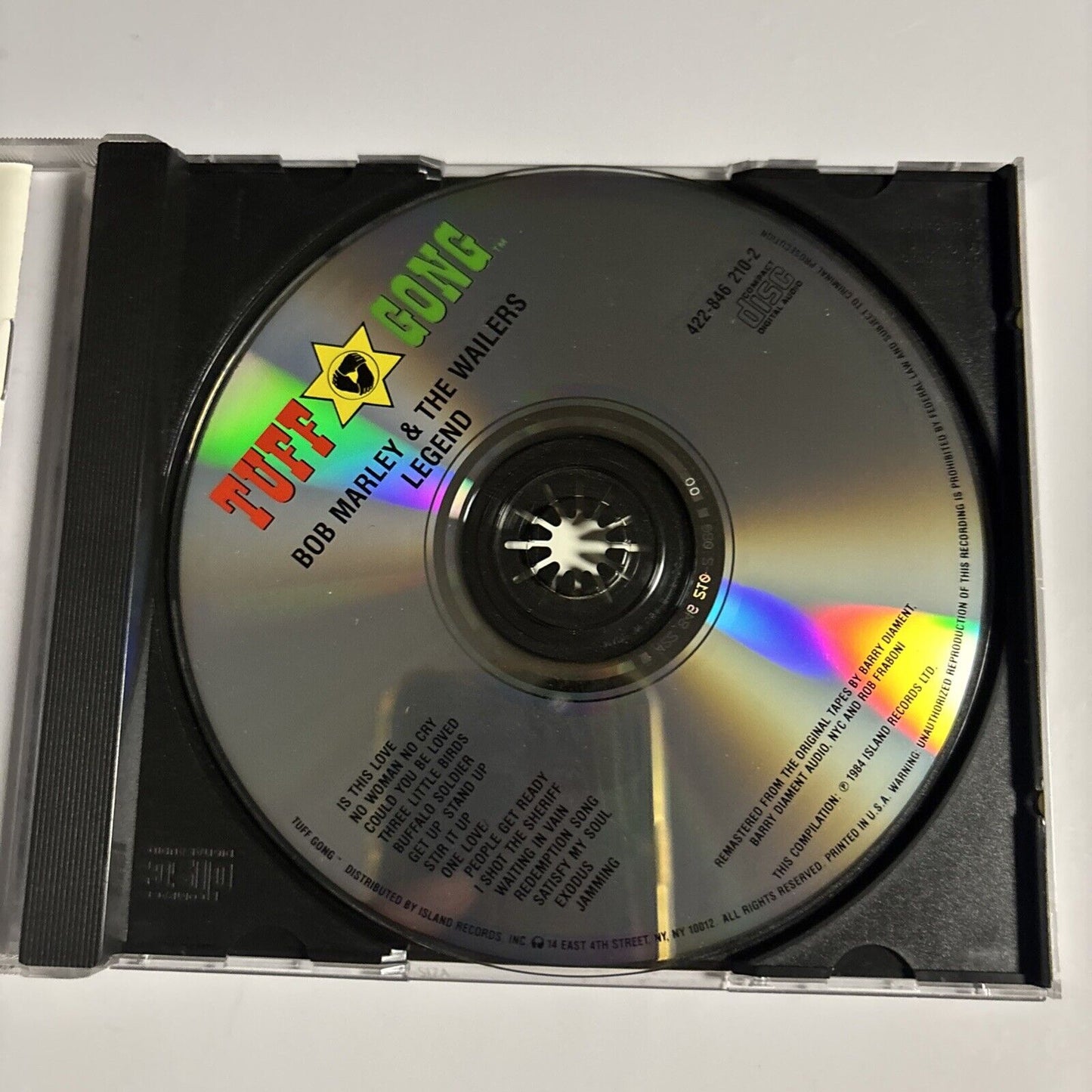 Bob Marley & The Wailers Legend: The Best Of Bob Marley & The Wailers (CD 1984)