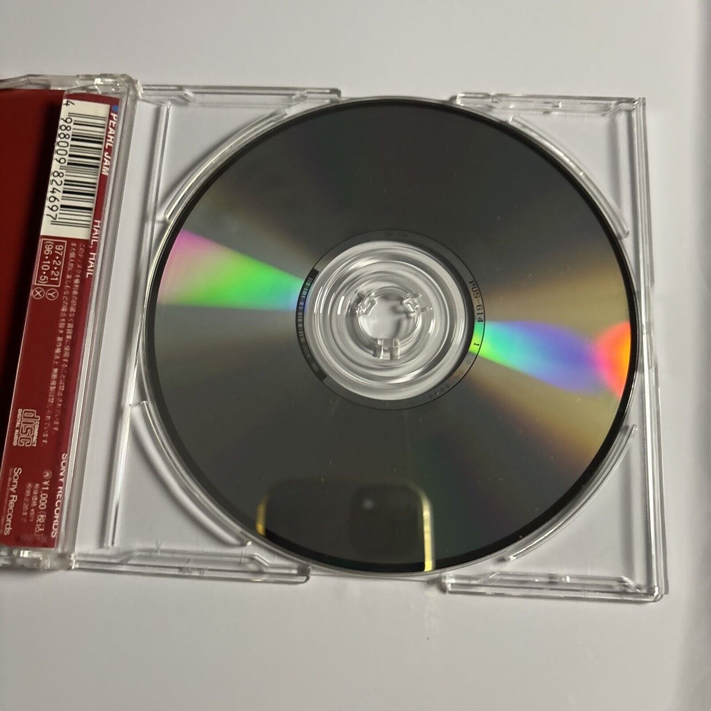 Pearl Jam – Hail, Hail (CD, 1997) SRCS 8246 Japan obi
