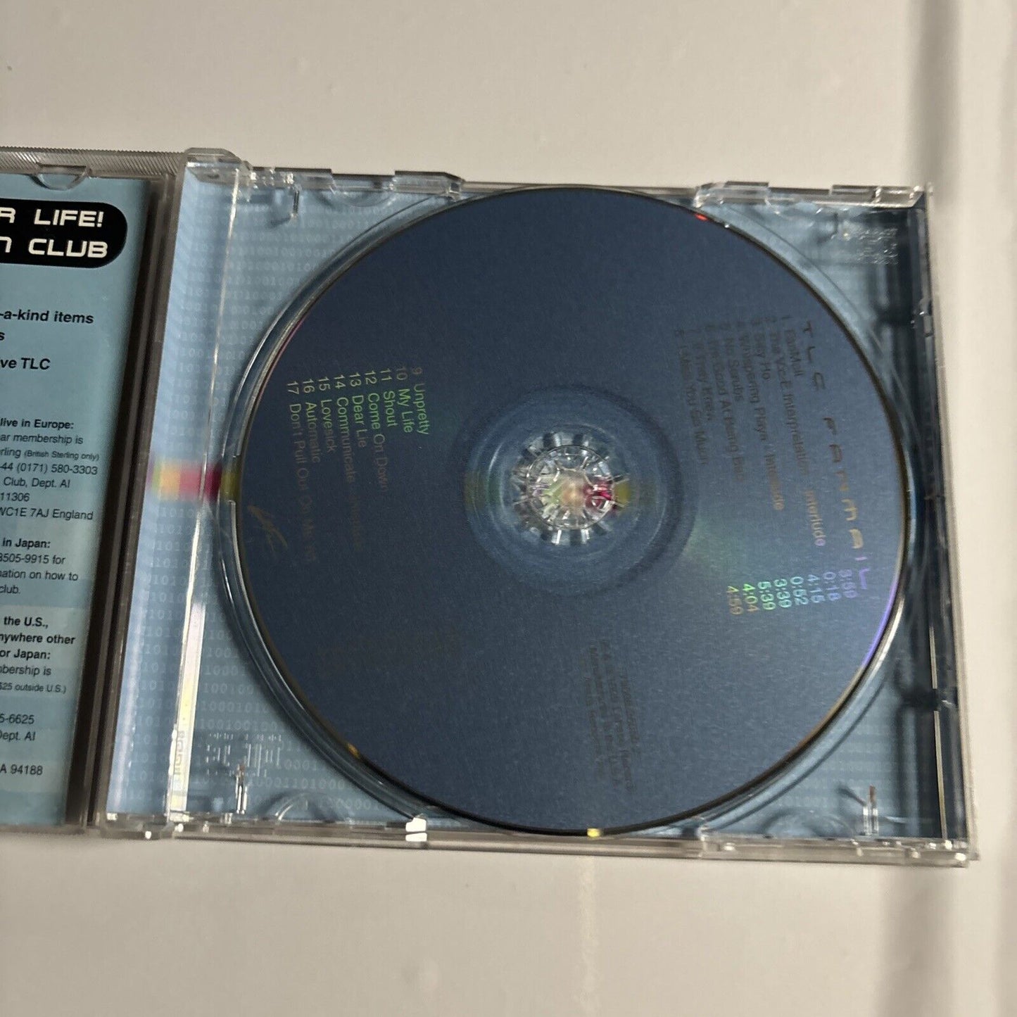 TLC – Fanmail (CD, 1999) USA