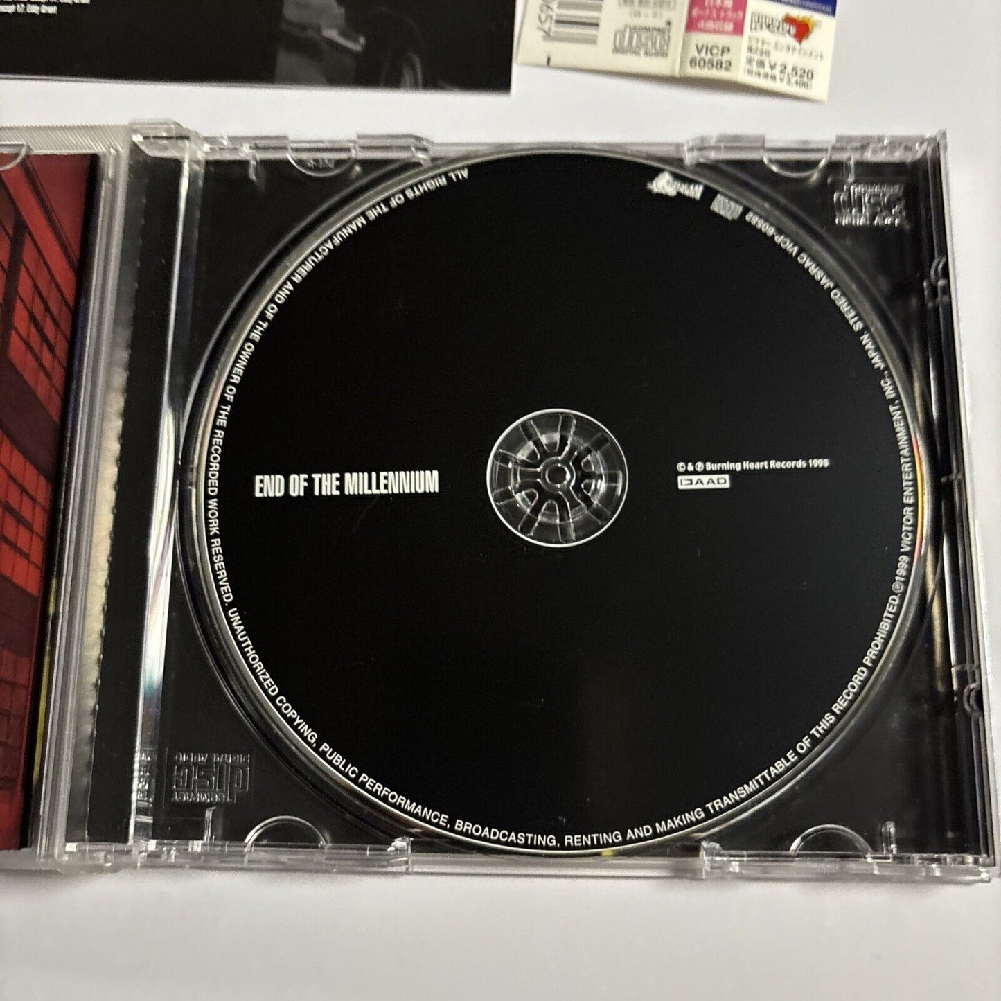 59 Times The Pain – End Of The Millennium (CD, 1998) Bonus Japan Track, obi