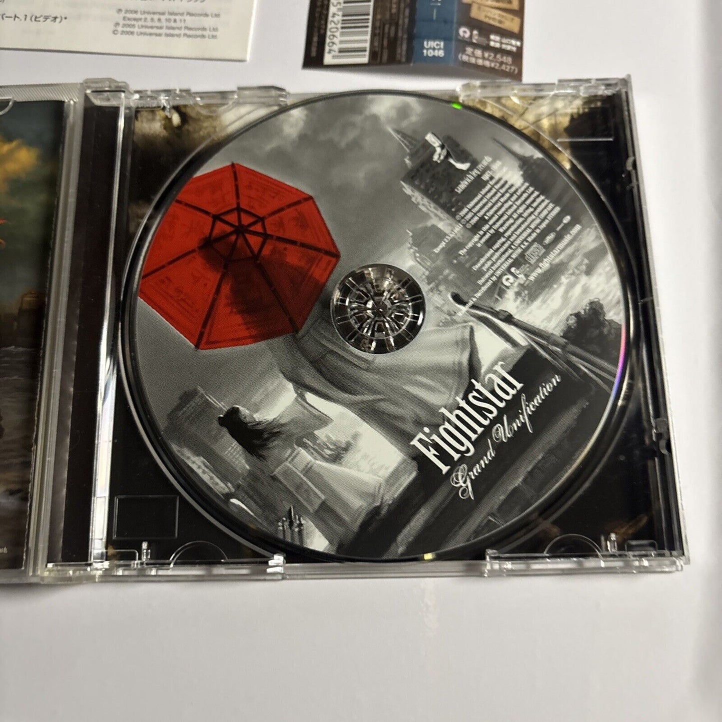 Fightstar – Grand Unification (CD, 2006) UICI-1046 Bonus Japan Track, obi