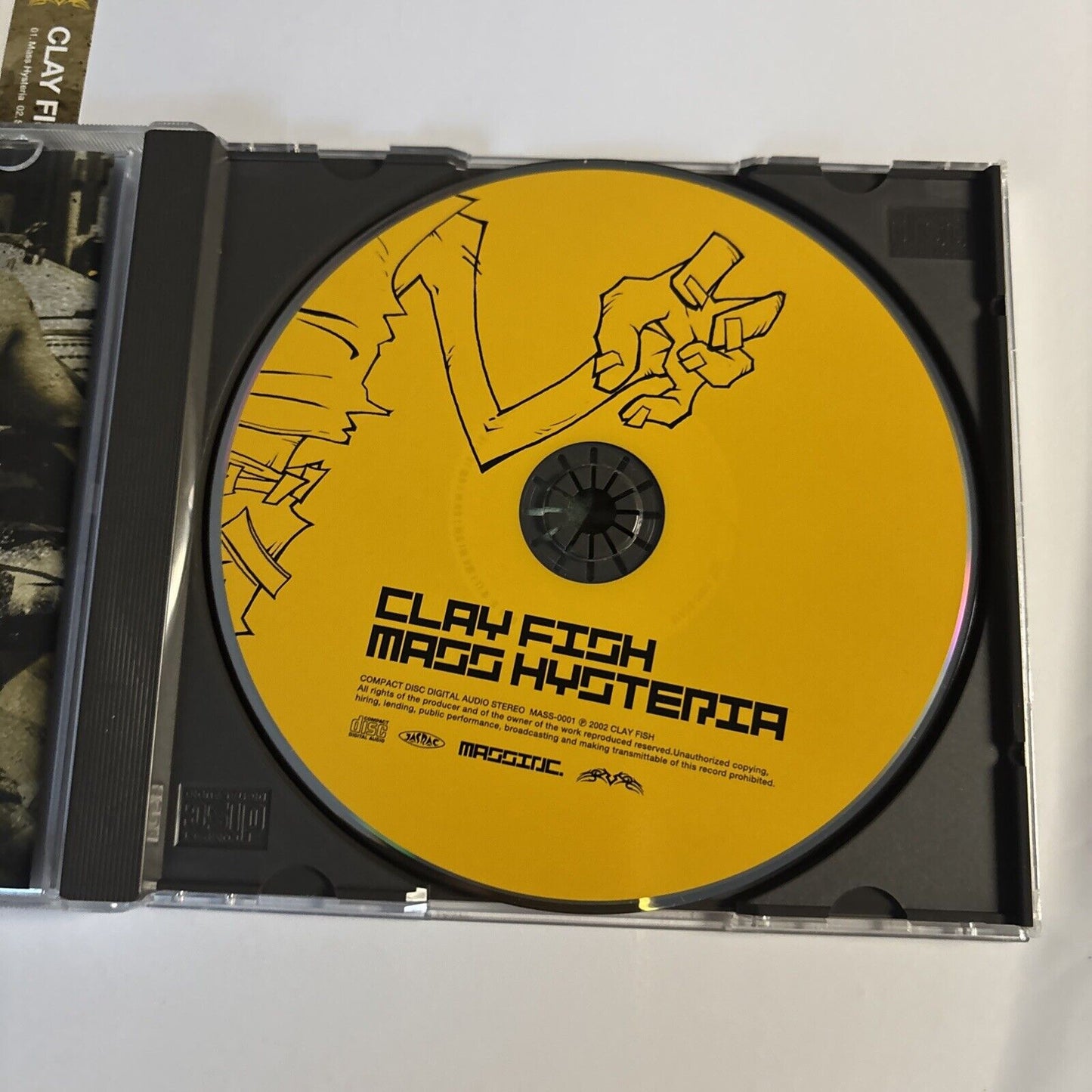 Clay Fish – Mass Hysteria (CD, 2002) mass-0001 Japan obi