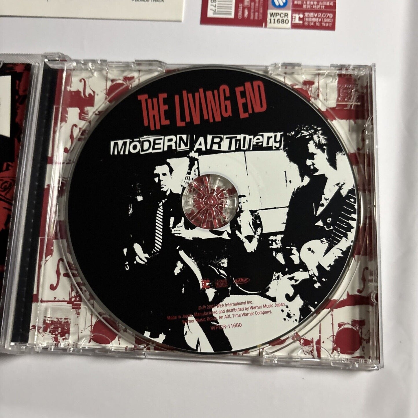 The Living End – Modern Artillery (CD, 2004) WPCR-11680 Bonus Japan Track, obi