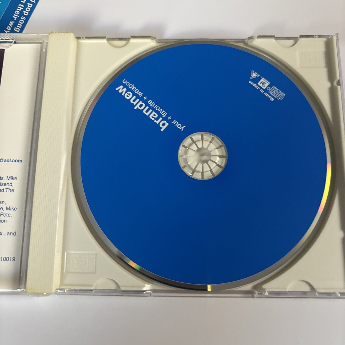 Brand New – Your + Favorite + Weapon (CD, 2003) bigmj-0011 Bonus Japan Track obi