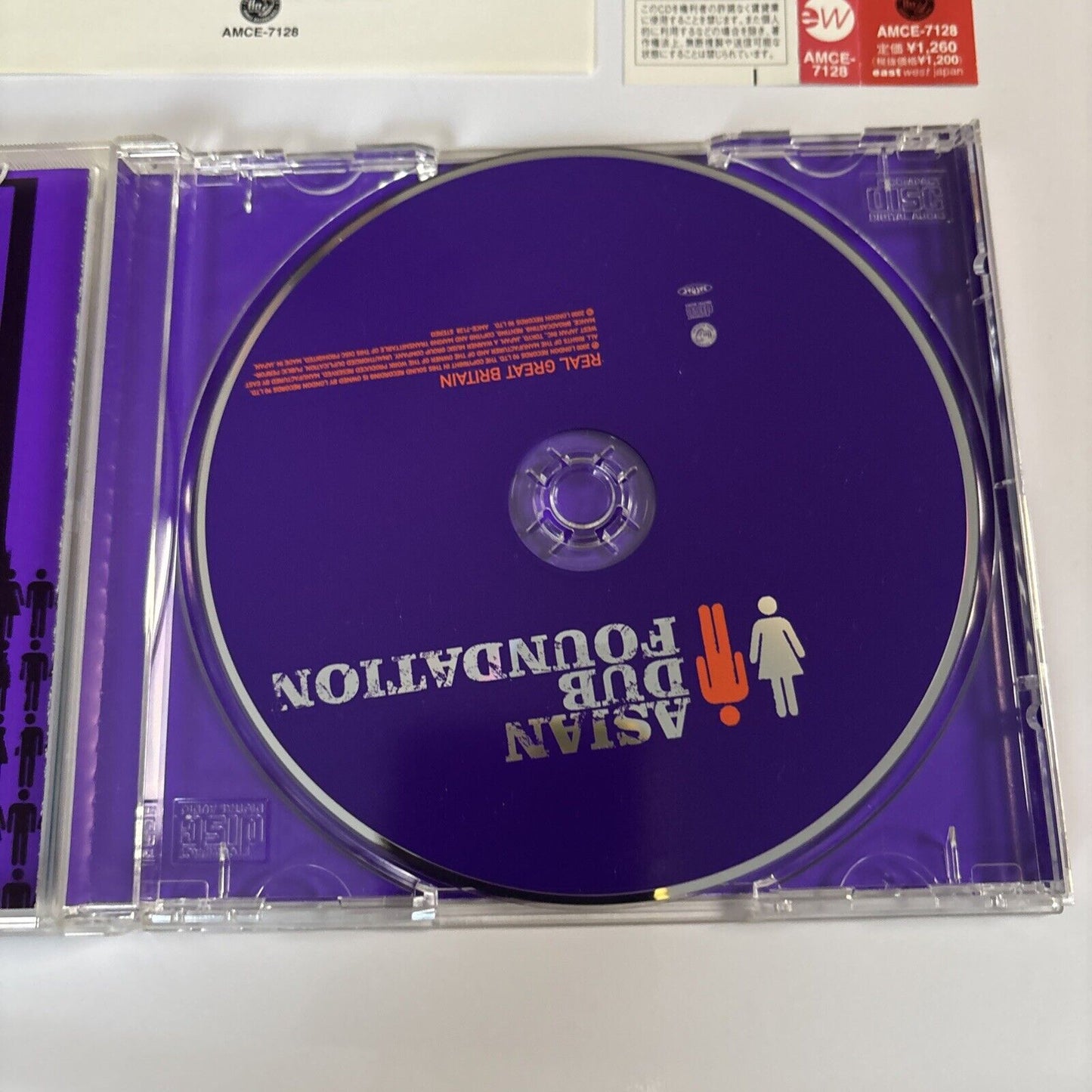 Asian Dub Foundation – Real Great Britain (CD, 2000) amce-7128 Japan obi