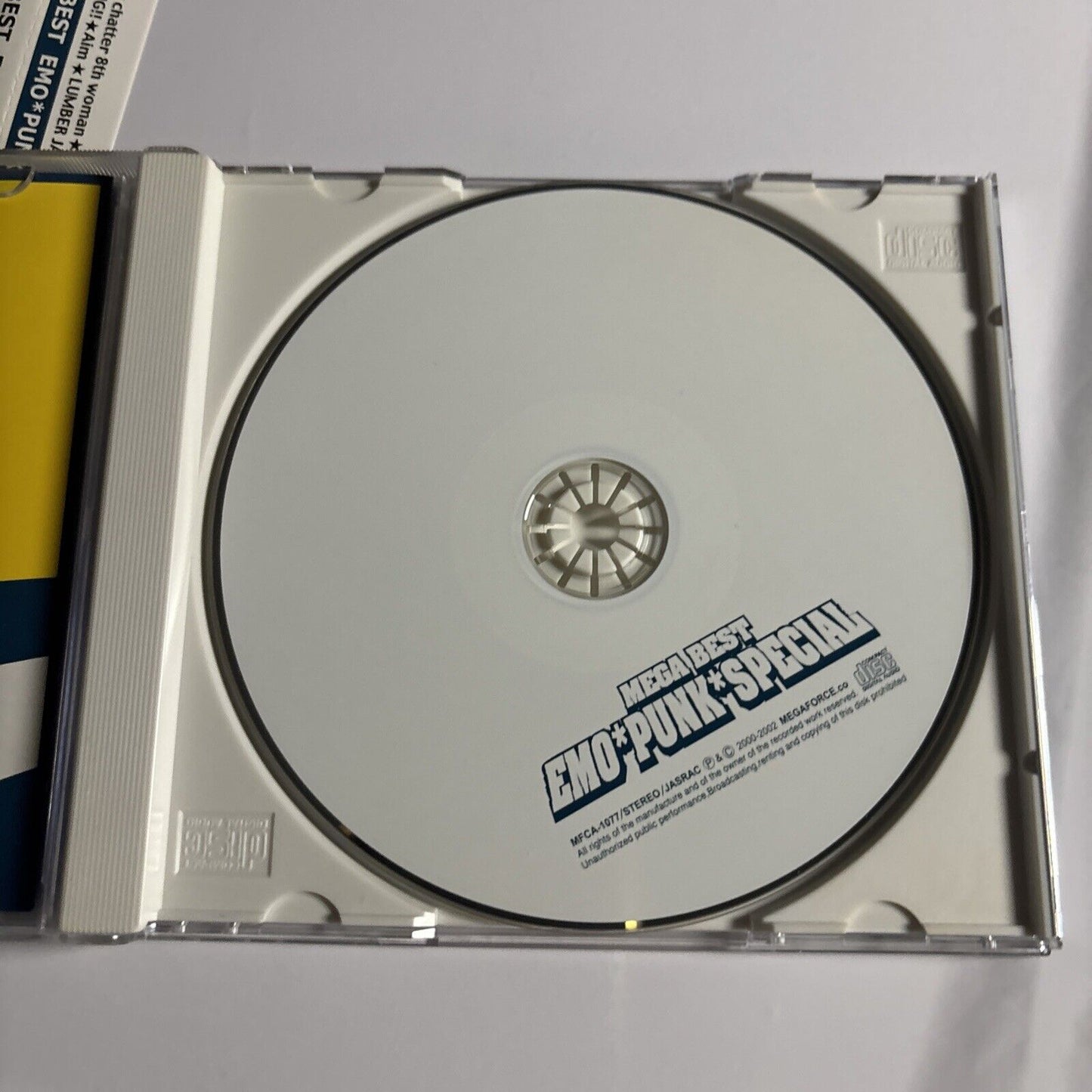 Various – Mega Best Emo*Punk*Special (CD, 2002) MFCA-1077 Japan obi