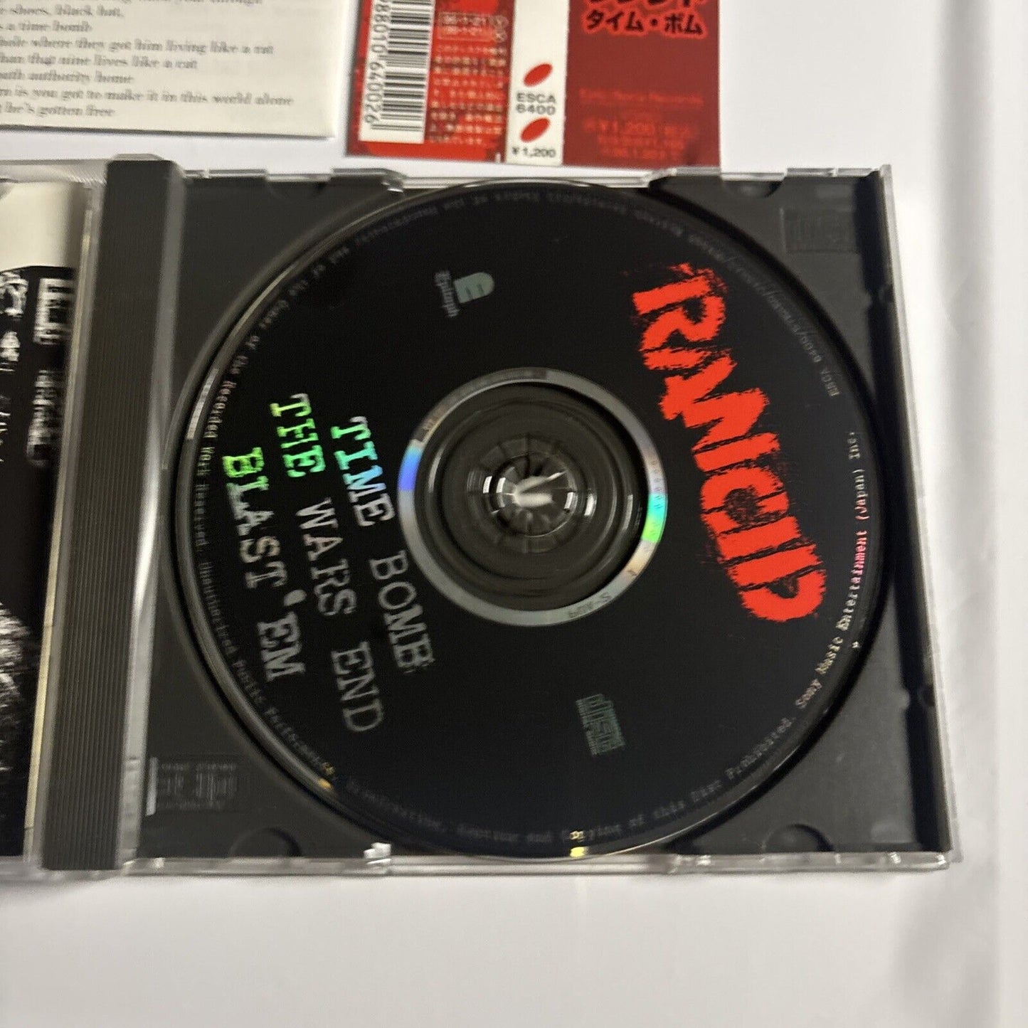 Rancid – Time Bomb (CD, 1996) esca-6400 Japan obi
