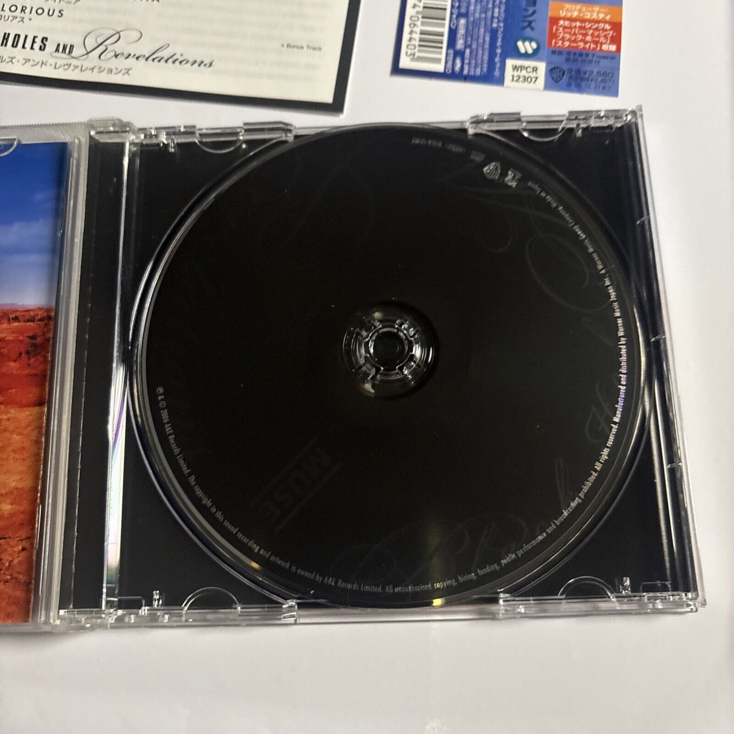Muse – Black Holes & Revelations (CD, 2006) wpcr-12307 Bonus Japan Track, obi