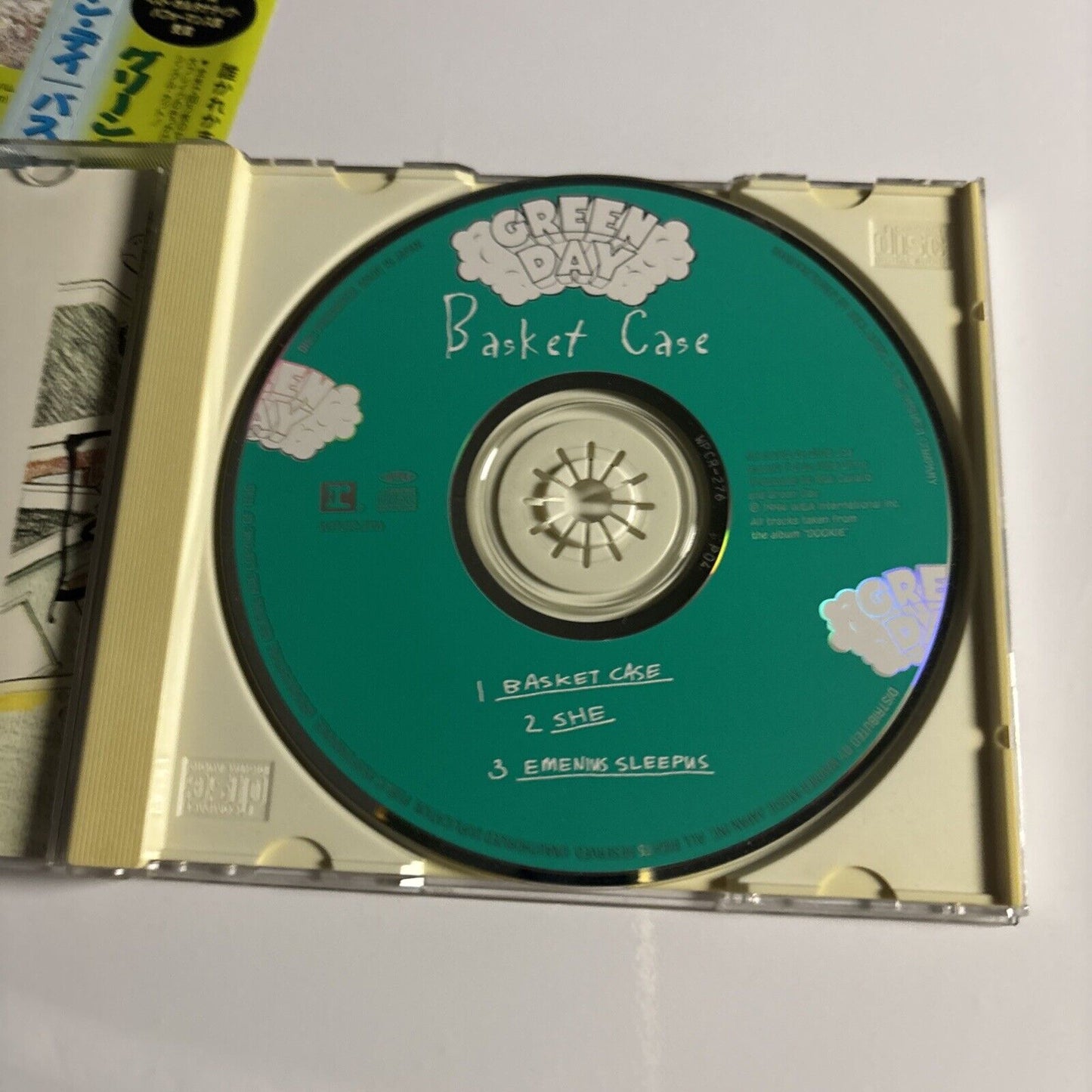 Green Day – Basket Case (CD, 1994) wpcr-276 Japan obi