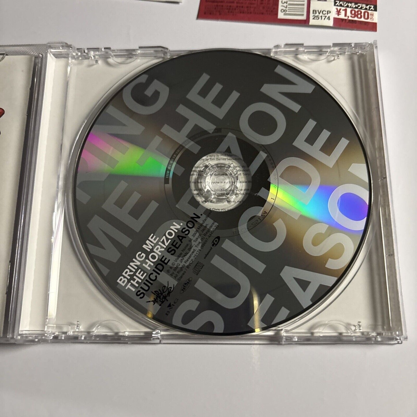 Bring Me The Horizon – Suicide Season (CD, 2009) bvcp-25174 Japan obi