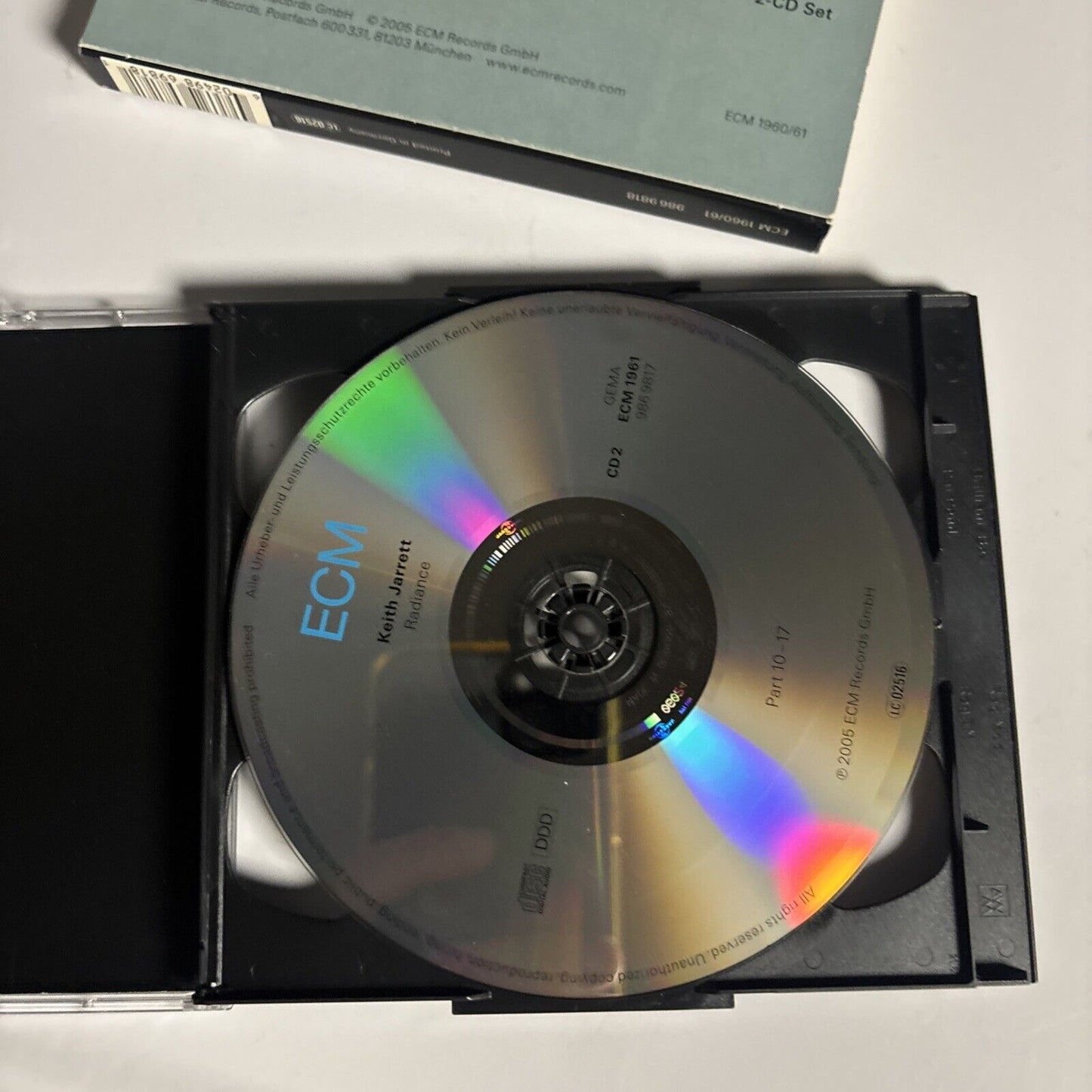 Keith Jarrett – Radiance (CD, 2005, 2-Disc) ECM 1960/61