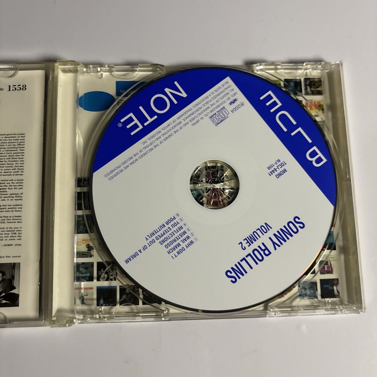 Sonny Rollins – Volume 2 (CD, 2004) tocj-6441 Japan