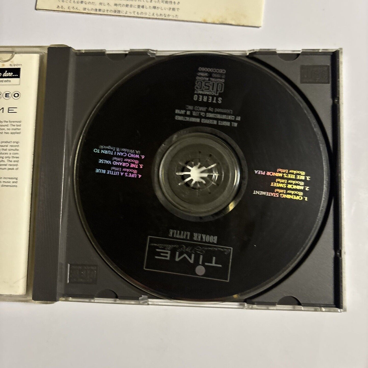 Booker Little – Booker Little (CD, 1990) cecc00060 Japan