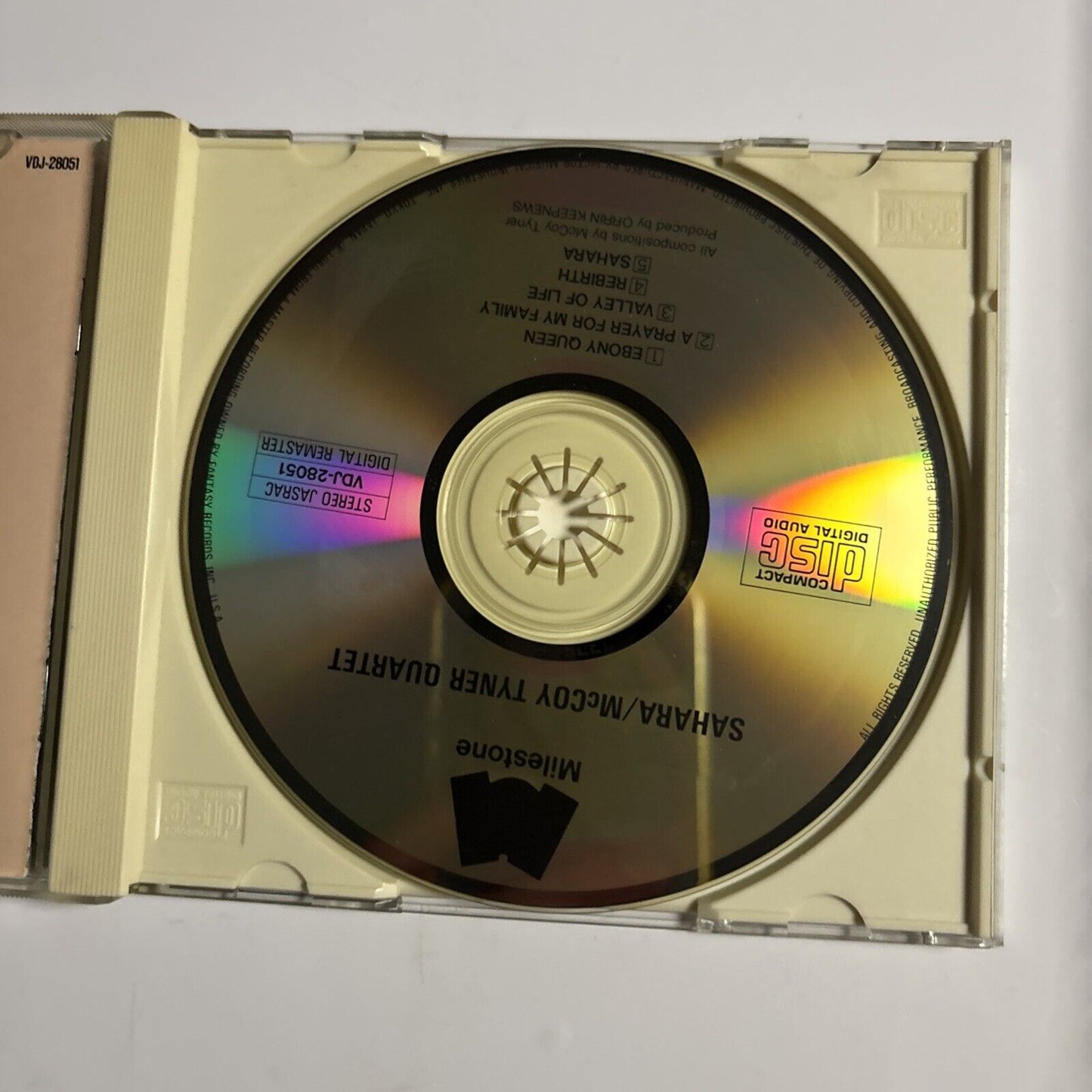 McCoy Tyner – Sahara (CD, 1989) vdj-28051 Japan