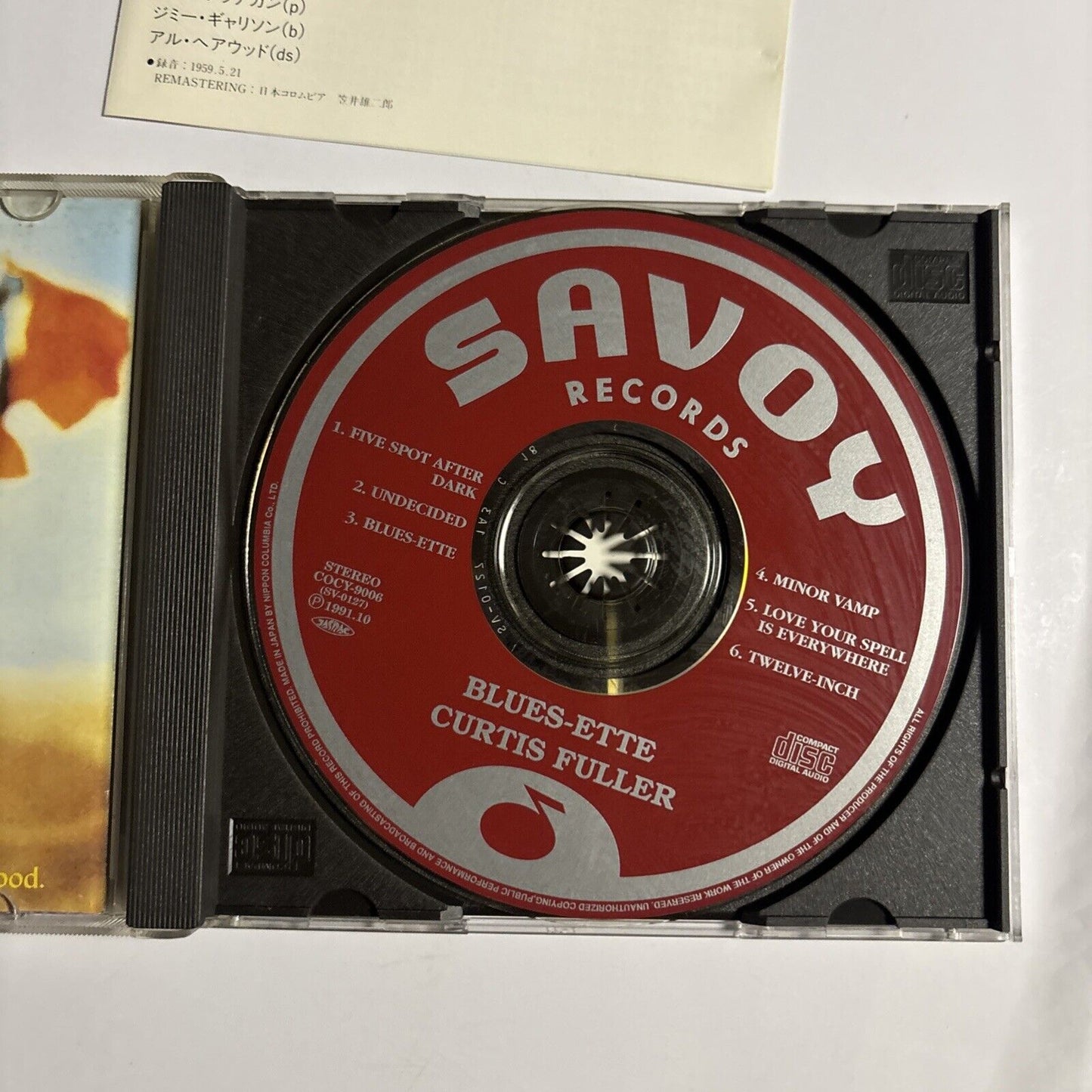 Curtis Fuller – Blues-ette (CD, 1991) cocy-9006 Japan