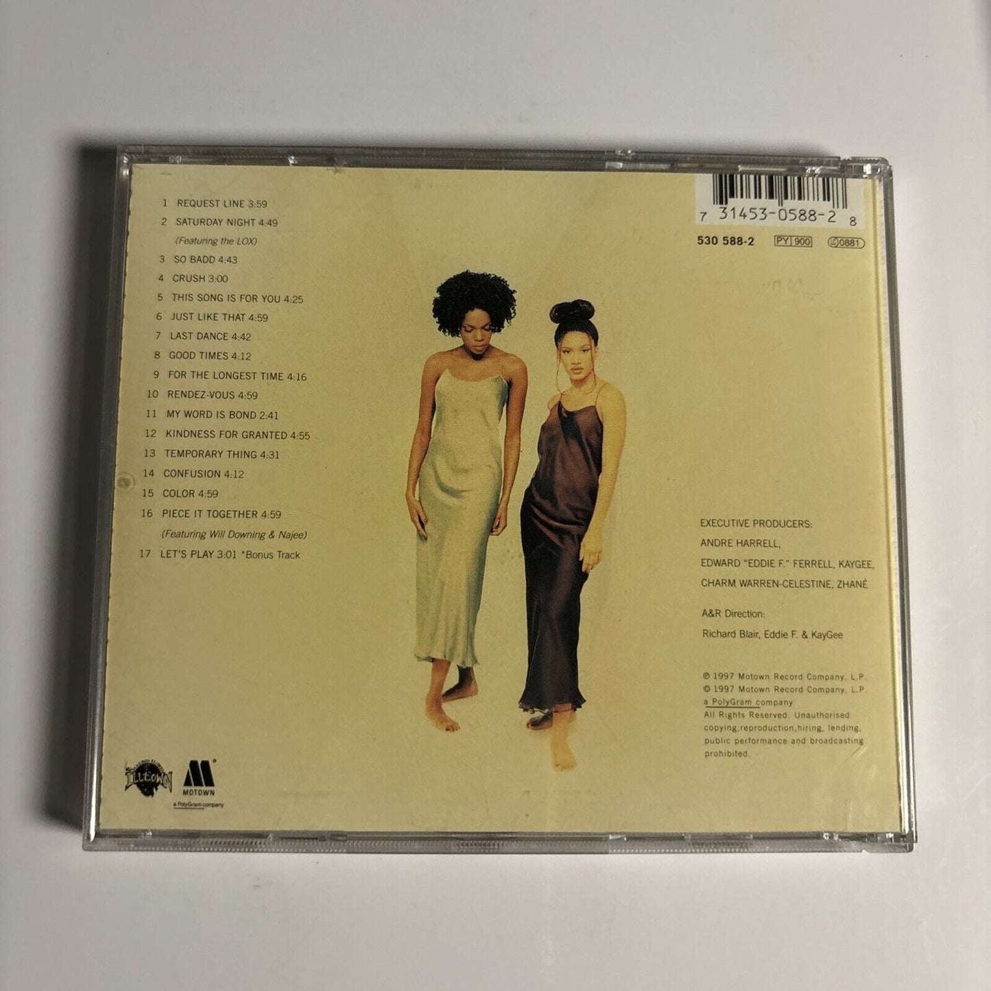 Zhané – Saturday Night (CD, 1997) 530 588-2
