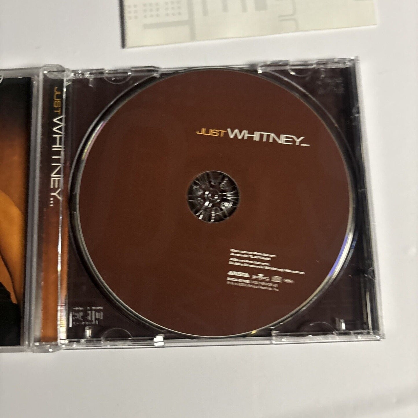 Whitney Houston – Just Whitney... (CD, 2002) bvca-21126 Japan