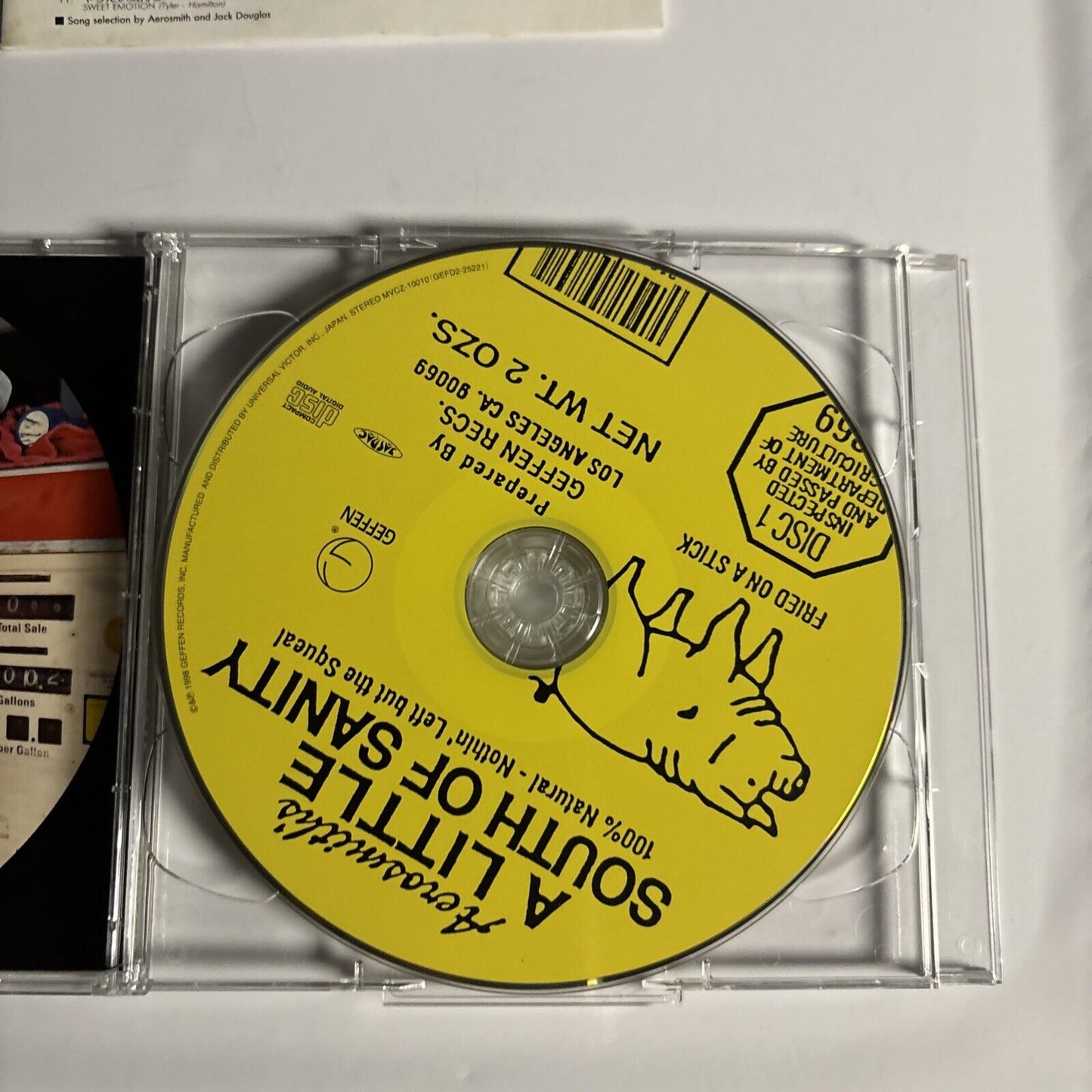 Aerosmith – A Little South Of Sanity (CD, 1998, 2-Disc) mvcz-10010~1 Japan