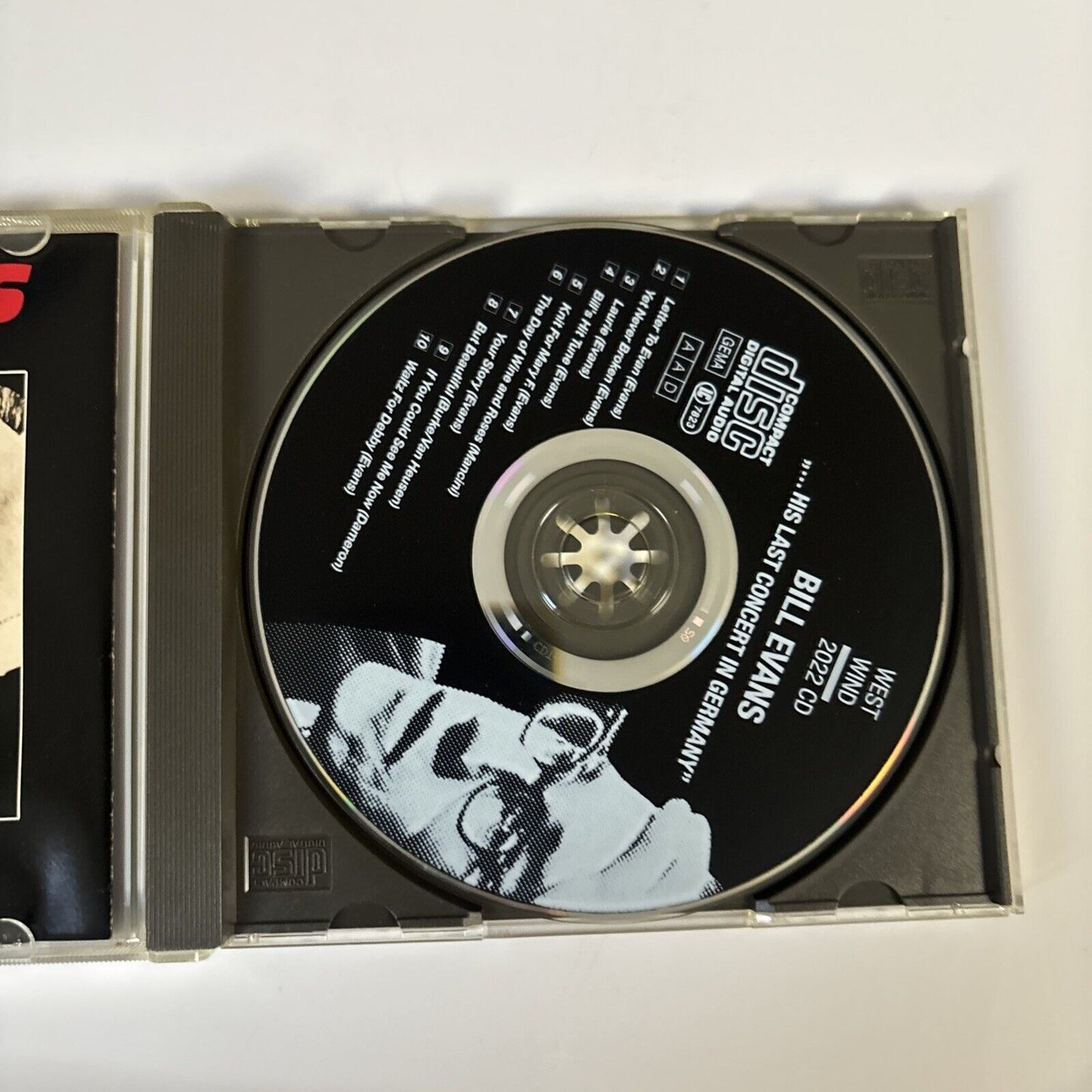 Bill Evans – His Last Concert In Germany (CD, 1989) 2022 CD Germany