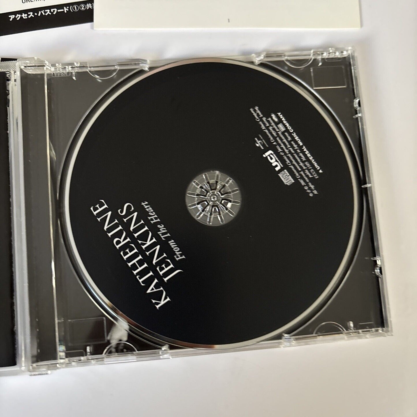 Katherine Jenkins – From The Heart (CD, 2007) uccs-1105 Japan Bonus Track, obi