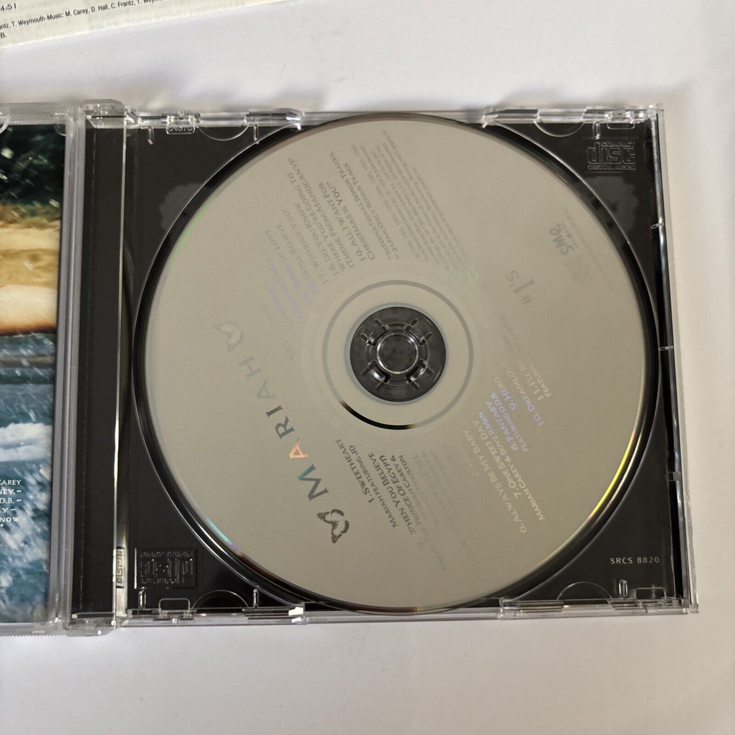 Mariah – #1's (CD, 1998) srcs-8820 Japan