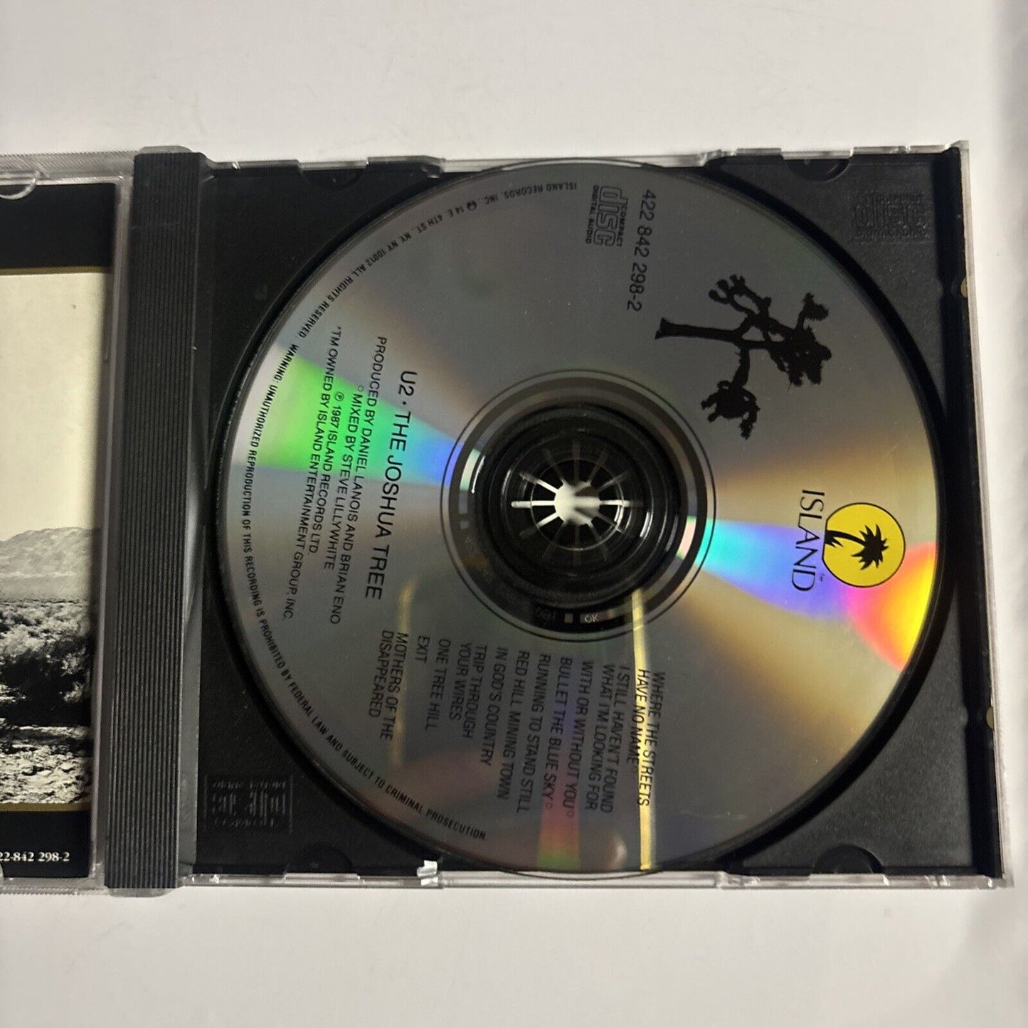 U2 – The Joshua Tree (CD, 1987)