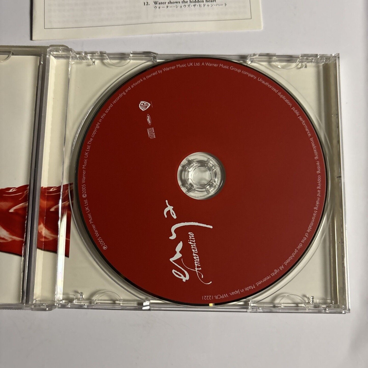 Enya – Amarantine (CD, 2005) wpcr-12221 Japan