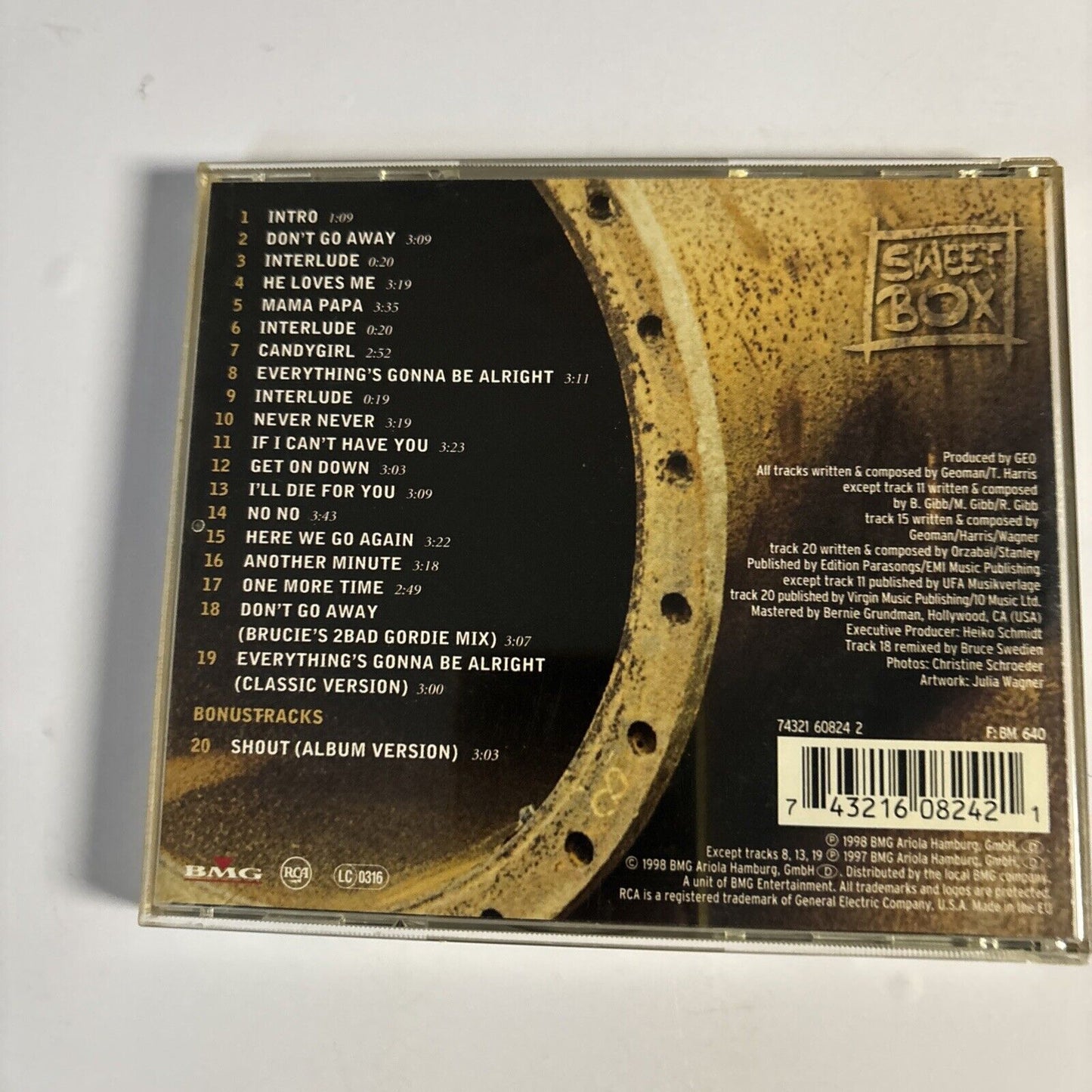 Sweetbox – Sweetbox (CD, 1998)