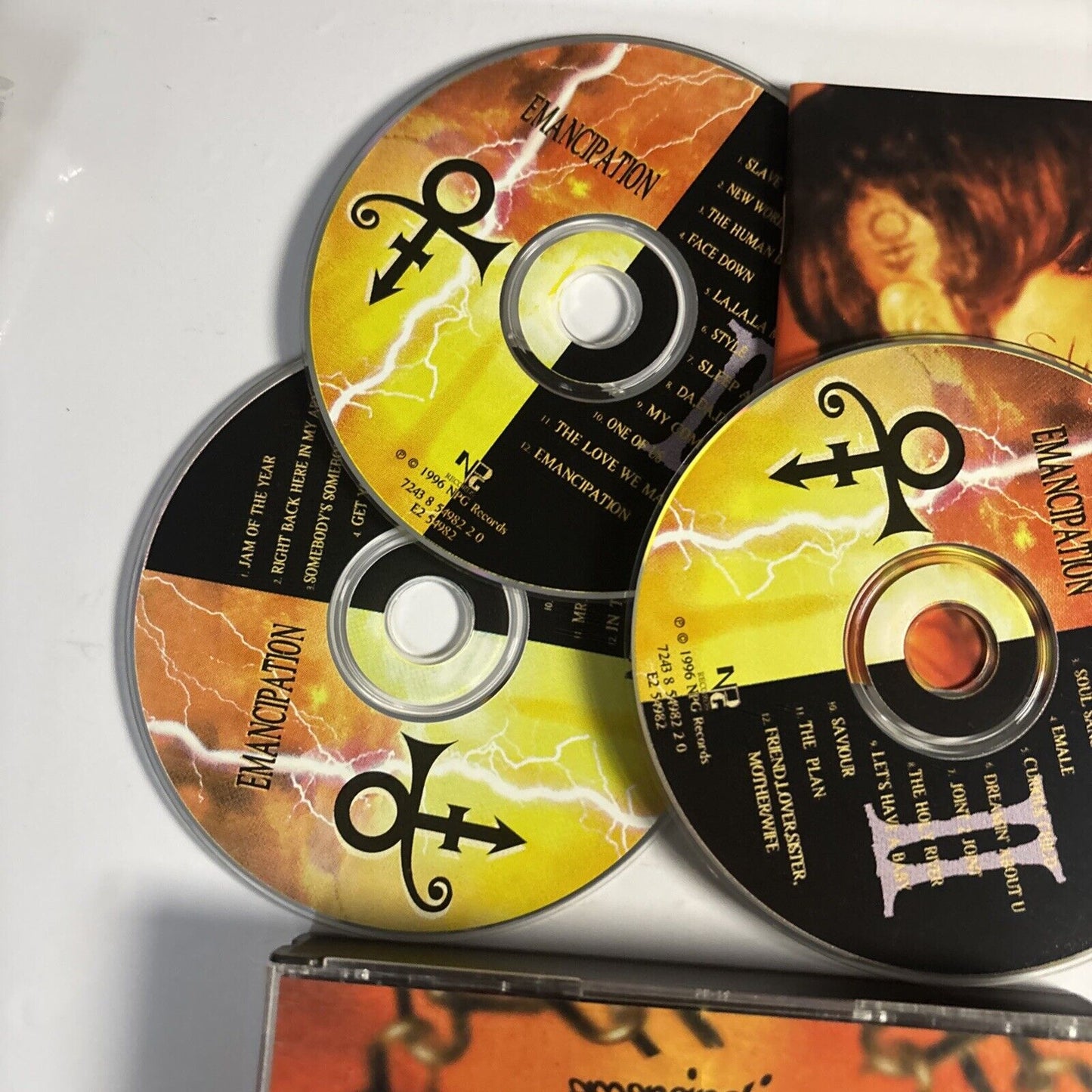 The Artist (Formerly Known As Prince) – Emancipation (CD, 1996, 3-Disc)