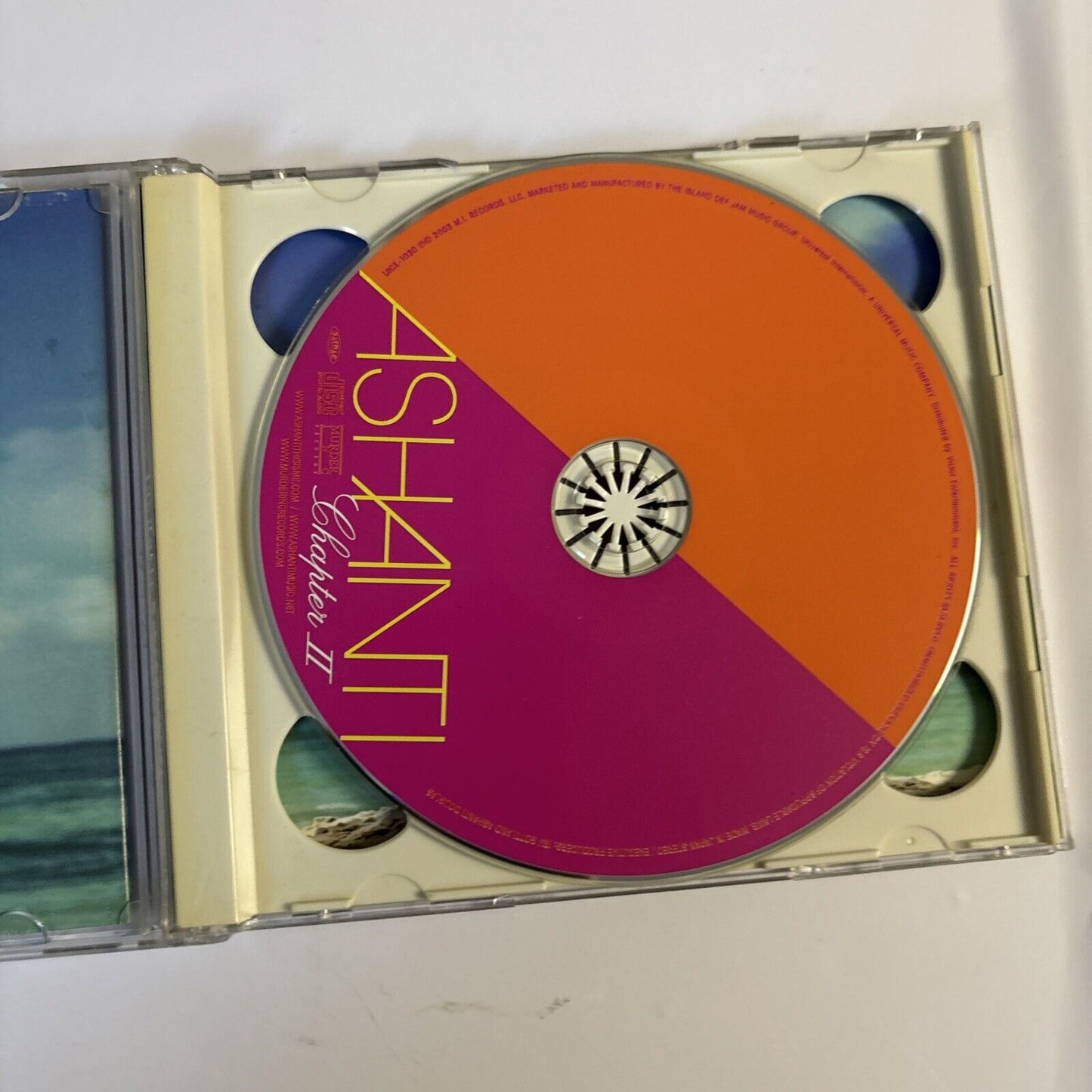 Ashanti – Chapter II (CD + DVD, 2003) uicd-9010 Japan