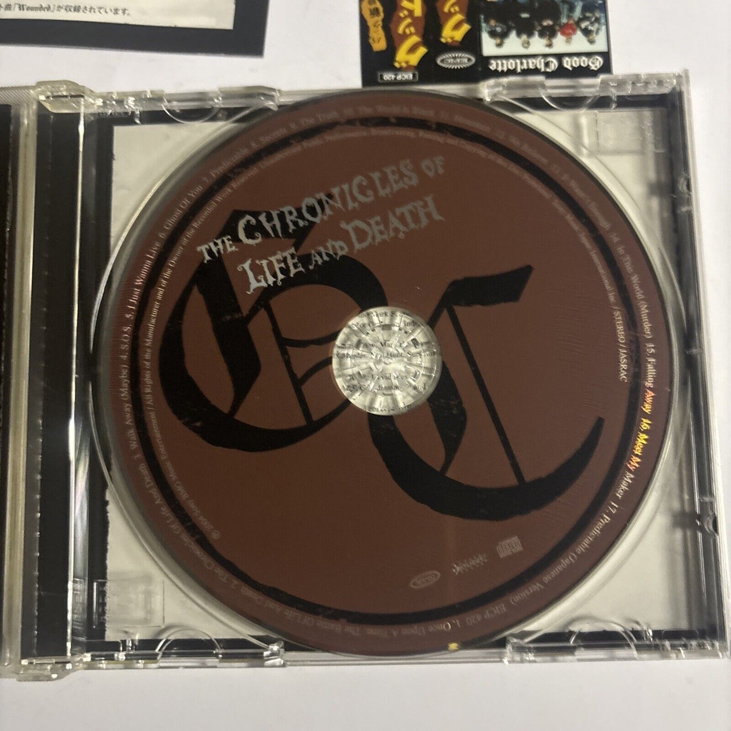 Good Charlotte – The Chronicles Of Life And Death CD 2004 Japan Bonus Track obi
