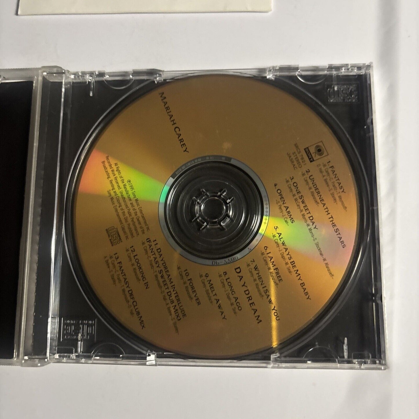 Mariah Carey – Daydream (CD, 1995) SRCS 7821 Japan