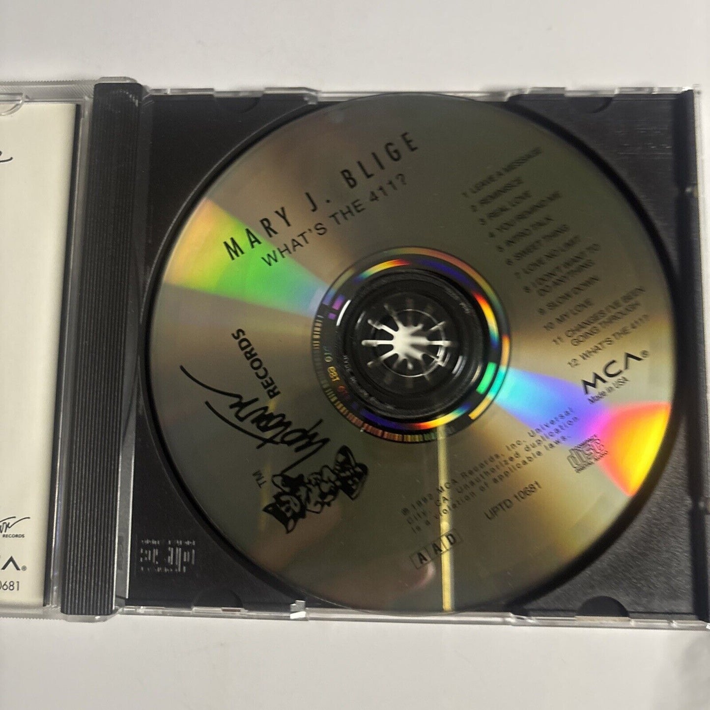 Mary J. Blige – What's The 411? (CD, 1992) UPTD 10681 USA