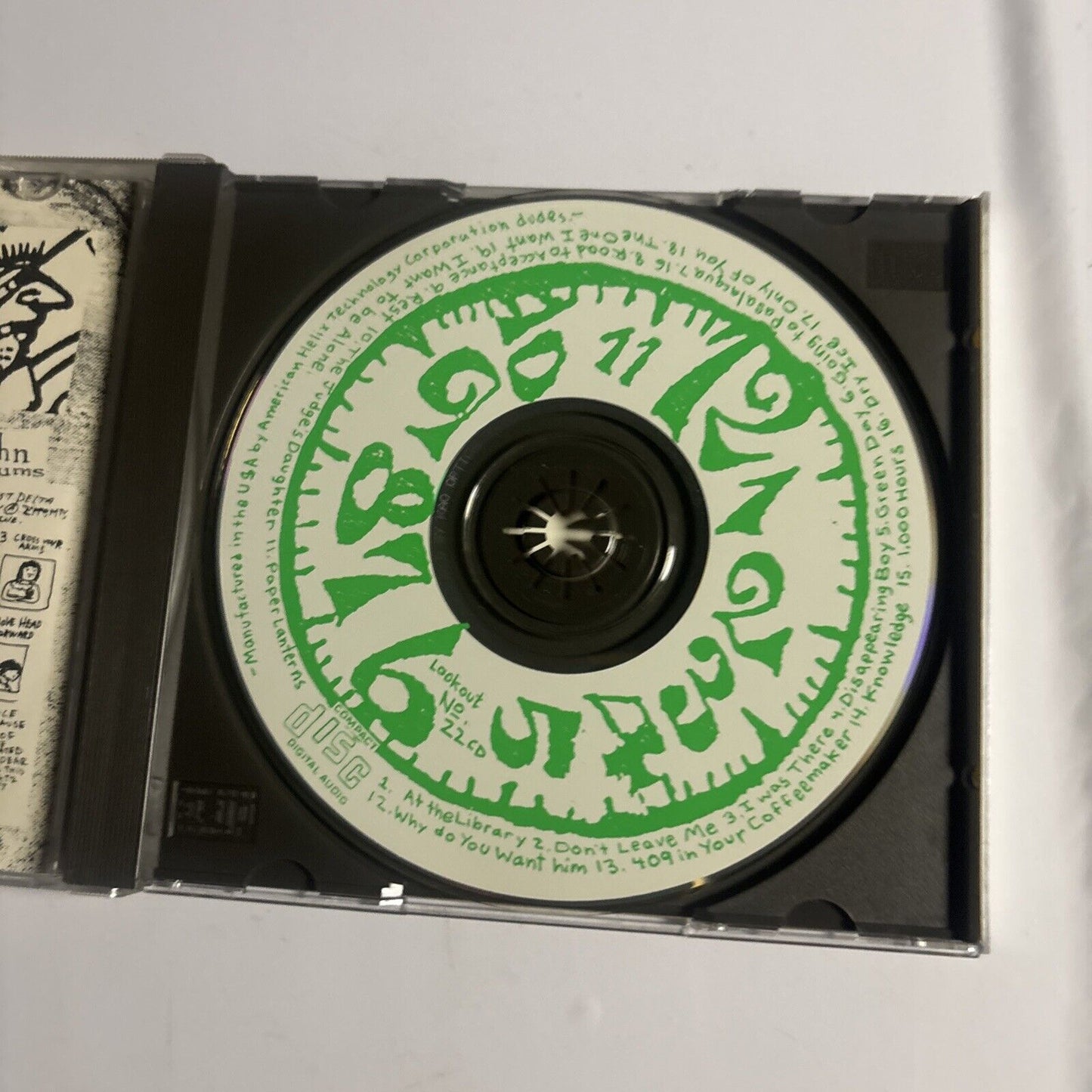 Green Day – 1,039/Smoothed Out Slappy Hours (CD, 1991) Lookout #22CD USA