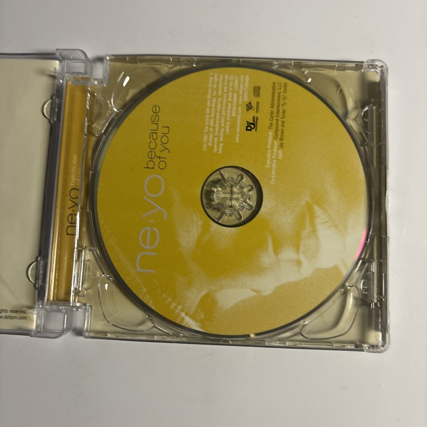 Ne-Yo – Because Of You (CD, 2007) Super Jewel Case