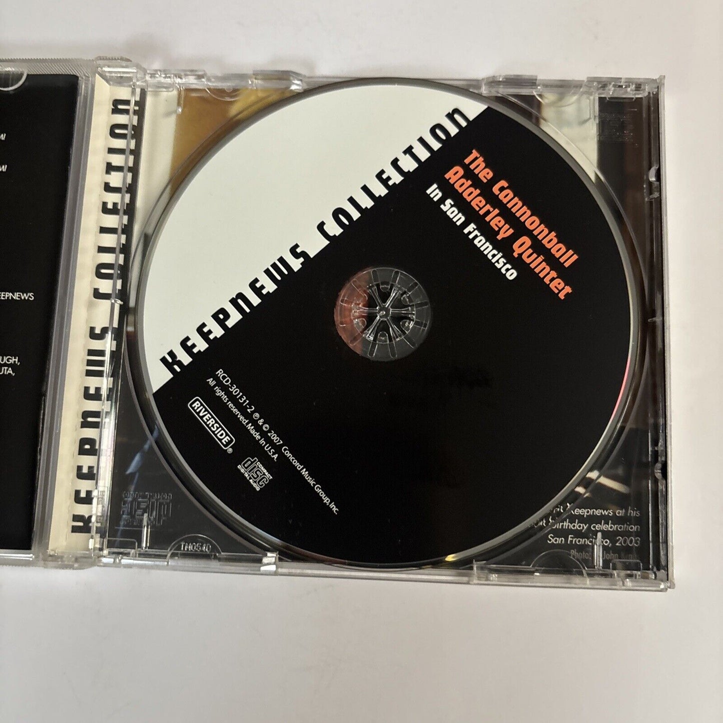 The Cannonball Adderley Quintet – In San Francisco (CD, 2007) RCD-30131-2