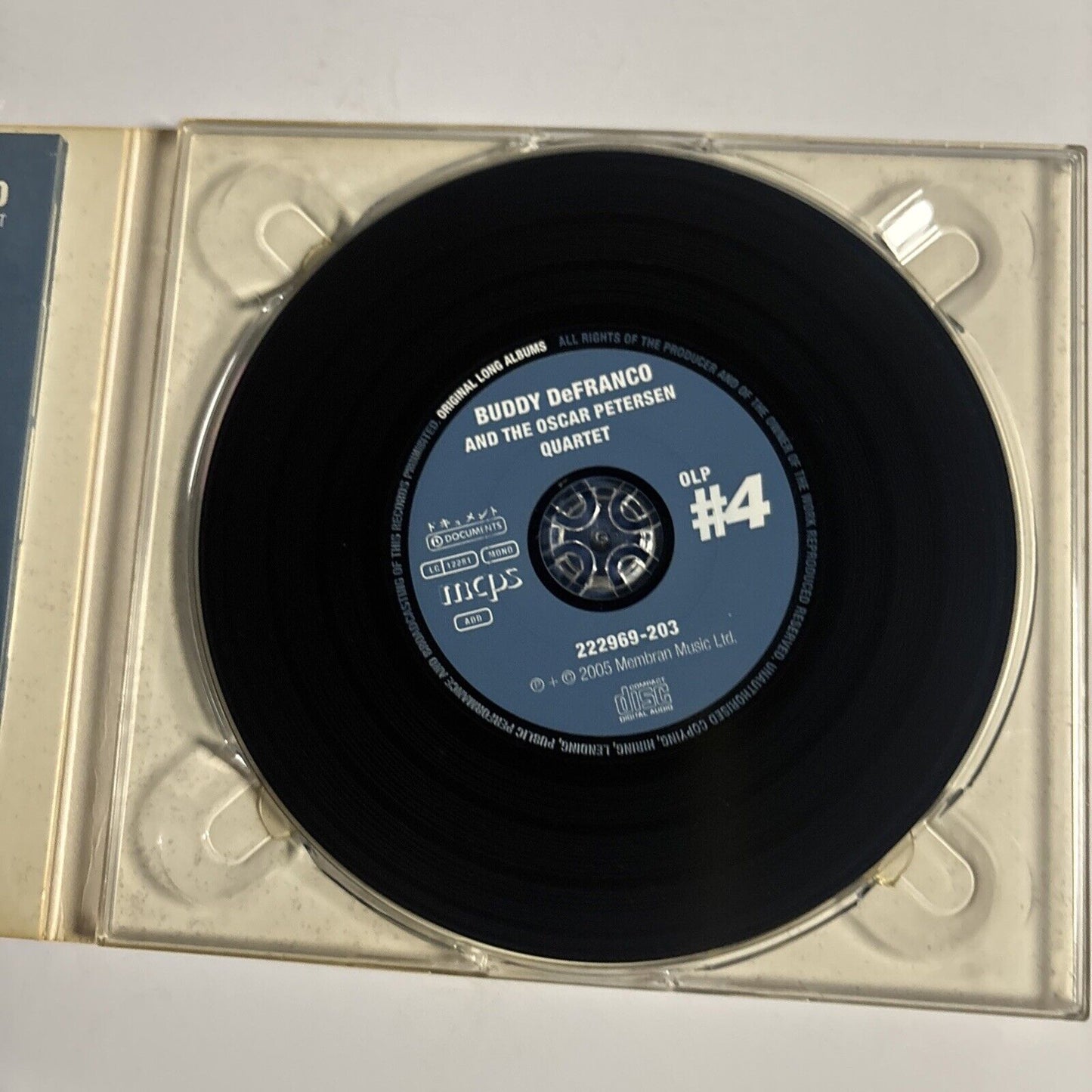 Buddy De Franco And The Oscar Peterson Quartet (CD, 2005) Digipak