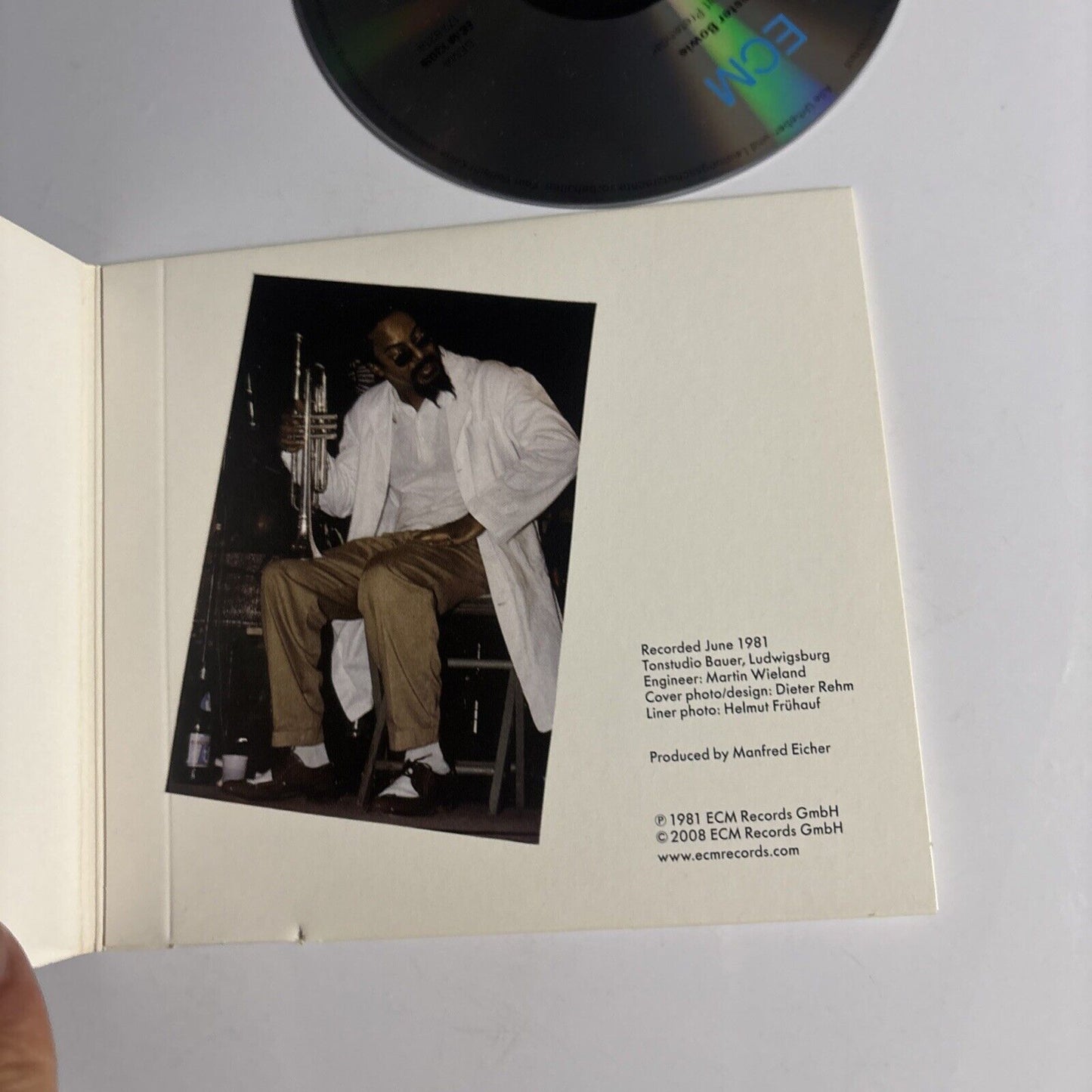 Lester Bowie – The Great Pretender (CD, 2008, Cardsleeve) ECM 1209